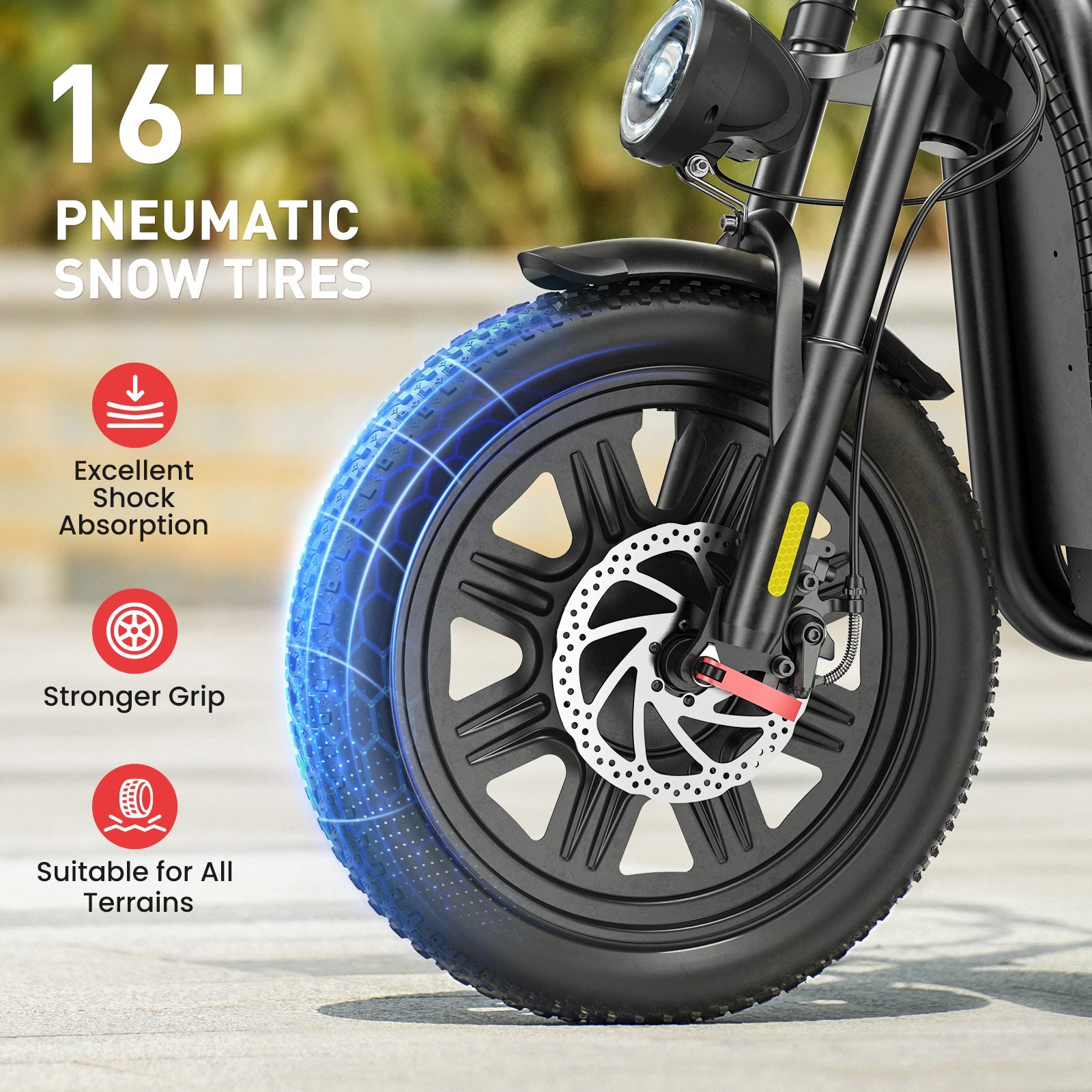 F7 Electric Scooter 1000W with Seat 28 MPH & 45 Miles