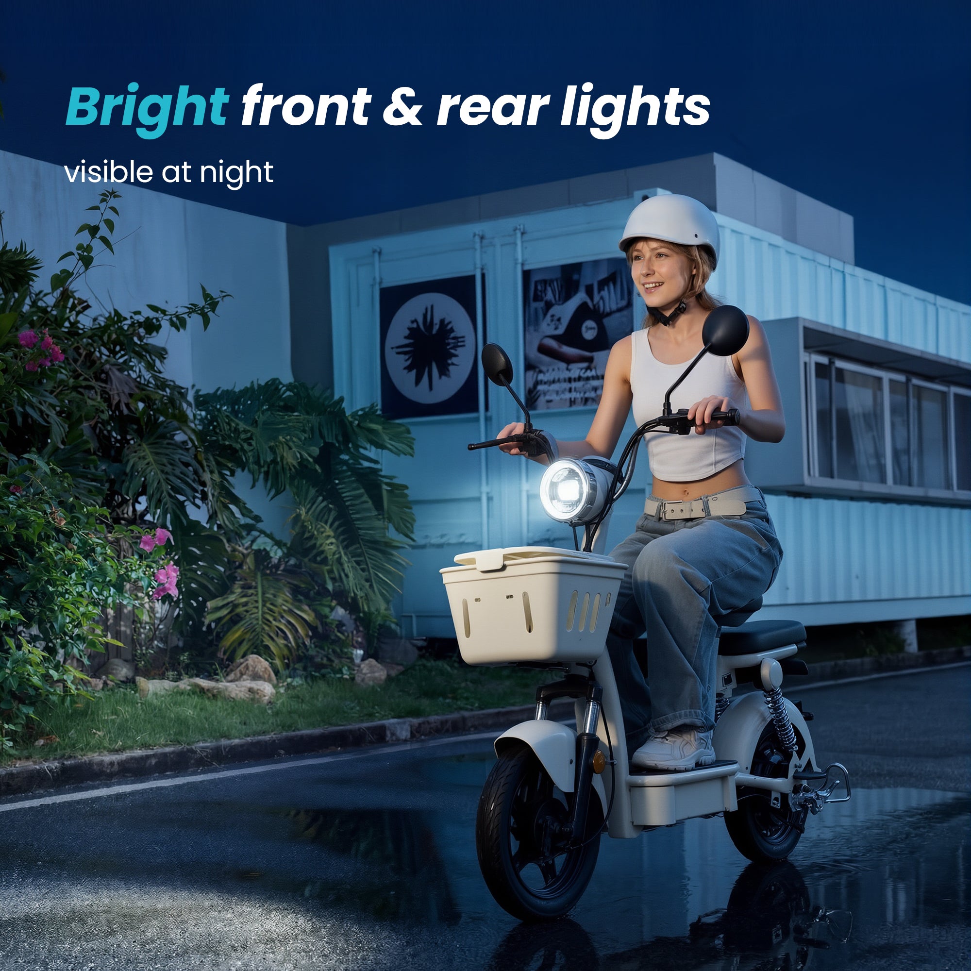 M16 Electric Scooter with Seat 1200W Powerful Motor