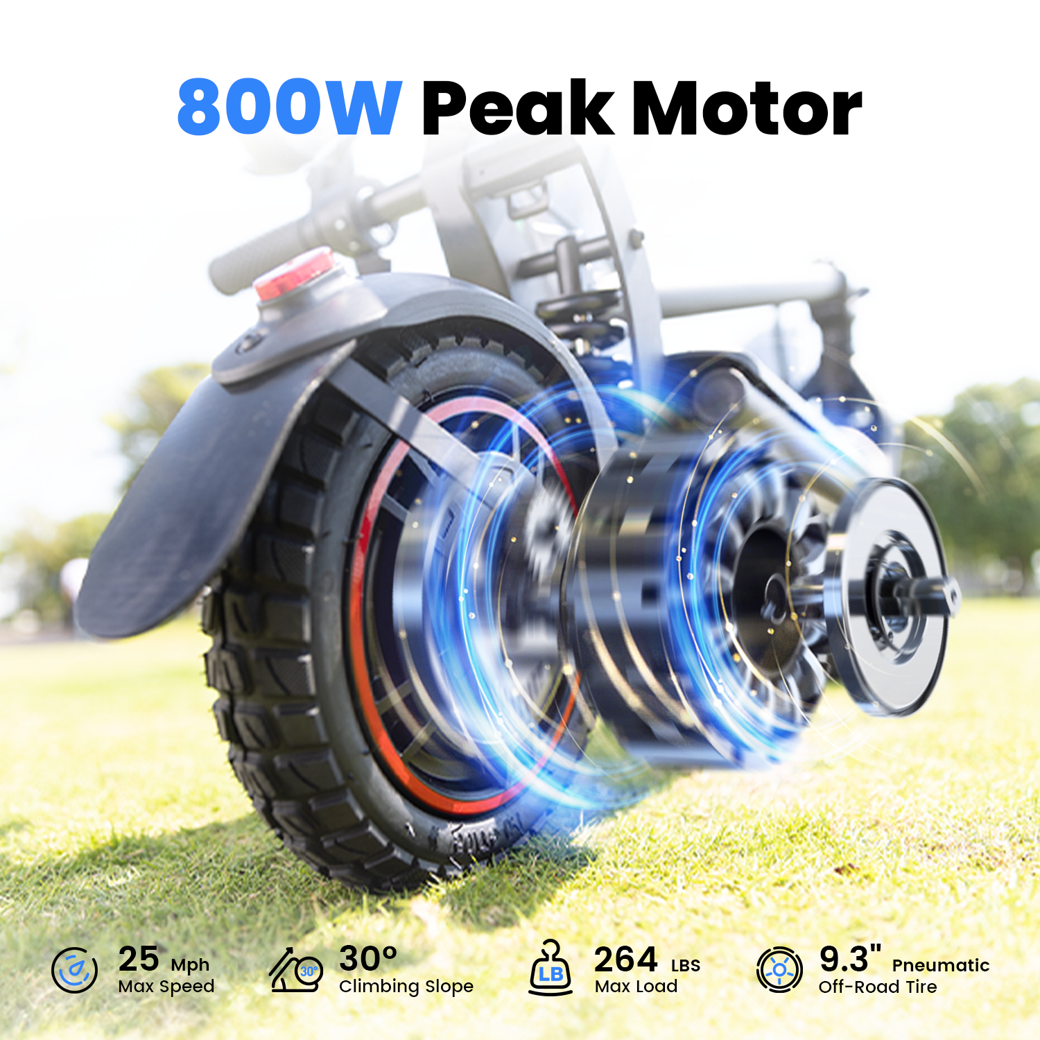 X8Pro Off-Road Tires Electric Scooter