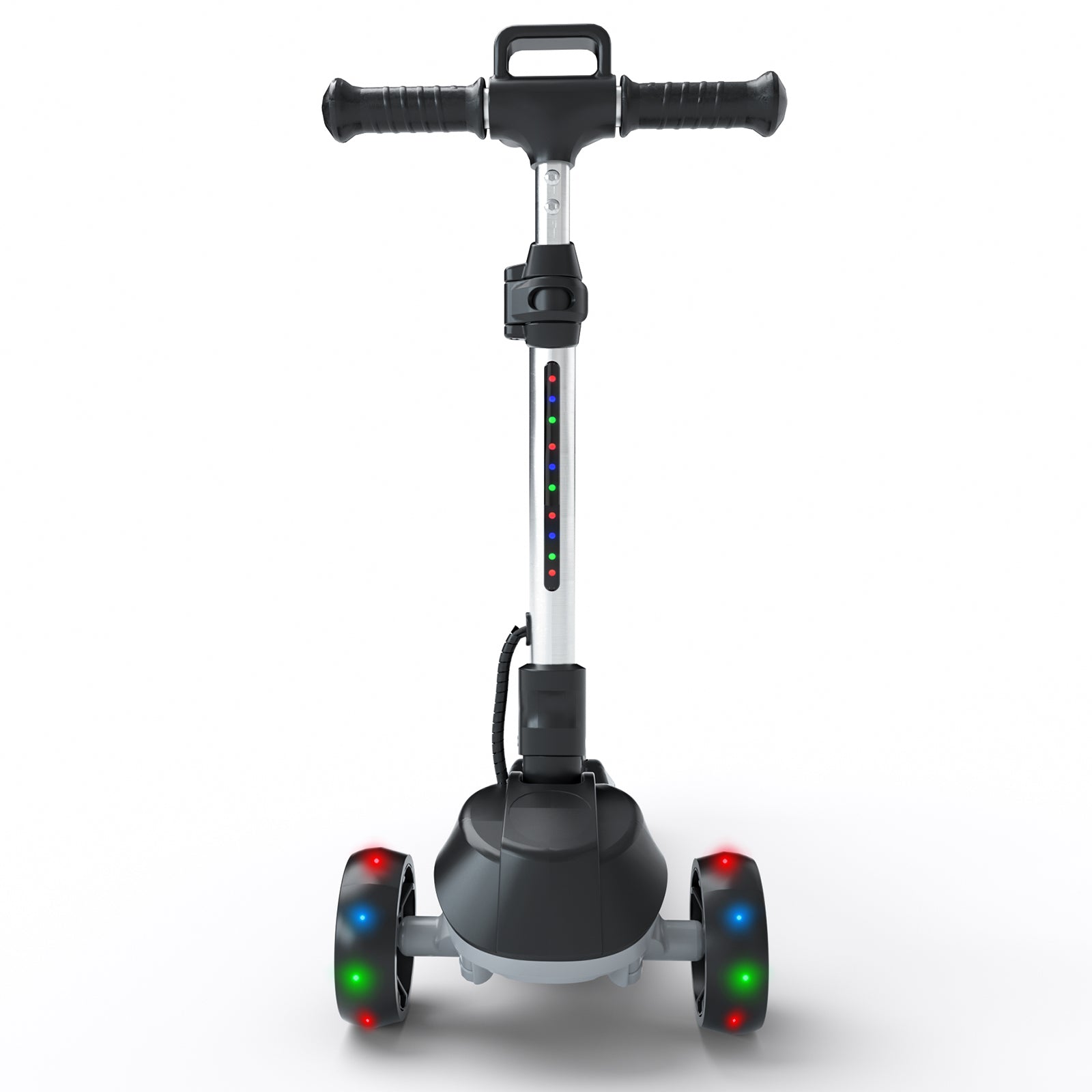 iK2 3-Wheel Electric Scooter Adjustable Height for Kids Ages 3-8 Unique Gift