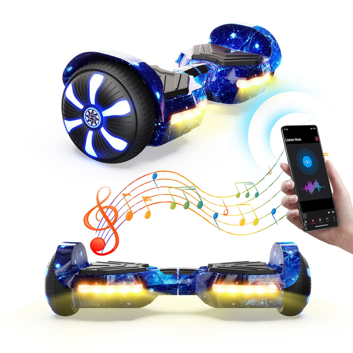 H2 Blue Hoverboard