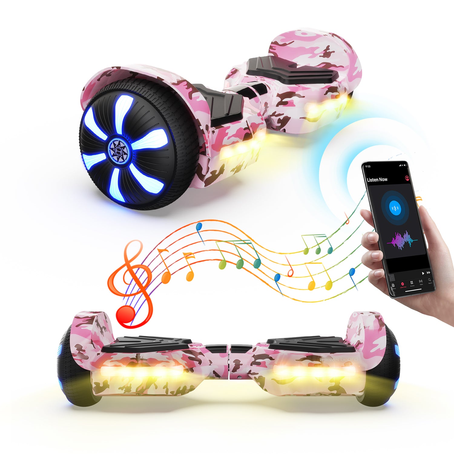 H2 Pink Hoverboard