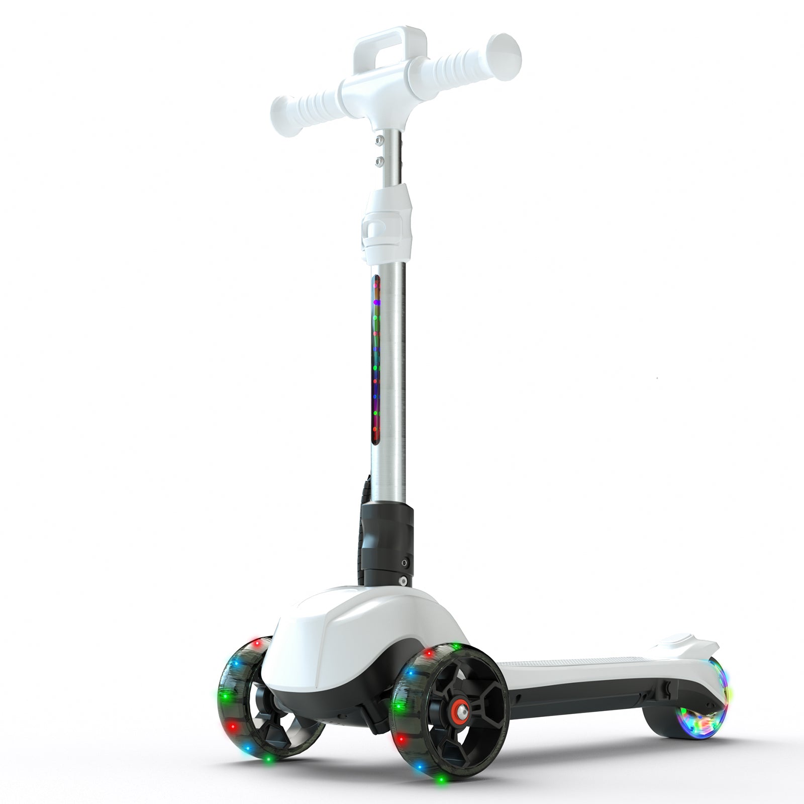 iK2 3-Wheel Electric Scooter Adjustable Height for Kids Ages 3-8 Unique Gift