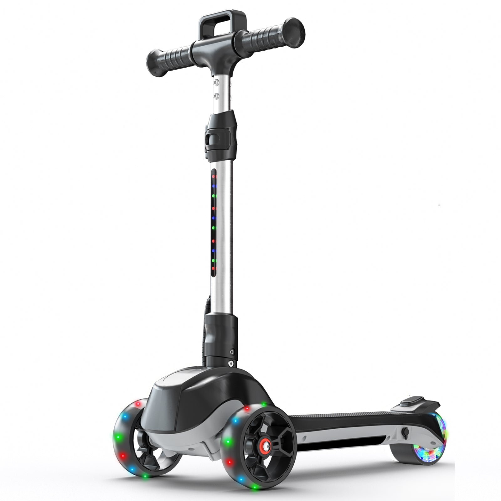 iK2 3-Wheel Electric Scooter Adjustable Height for Kids Ages 3-8 Unique Gift