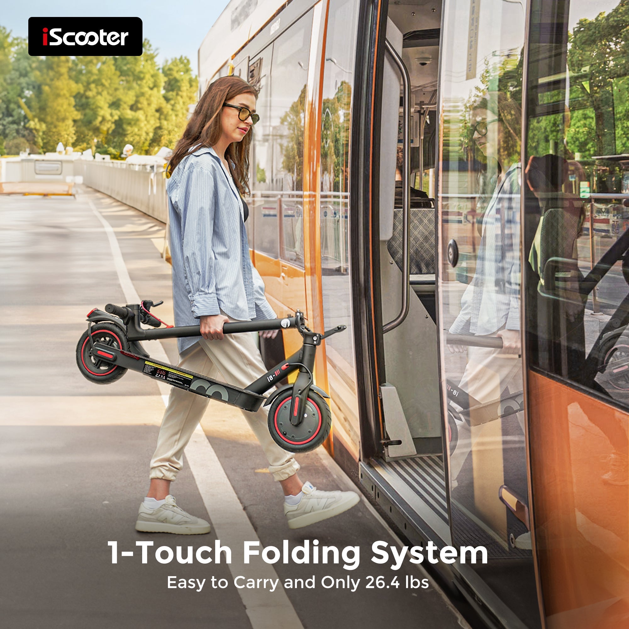 i8 Electric Scooter 350W for Adults and Teens