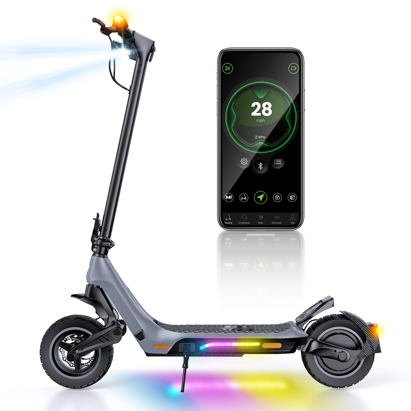 Z1Pro Electric Scooter 1000W Motor for Adults