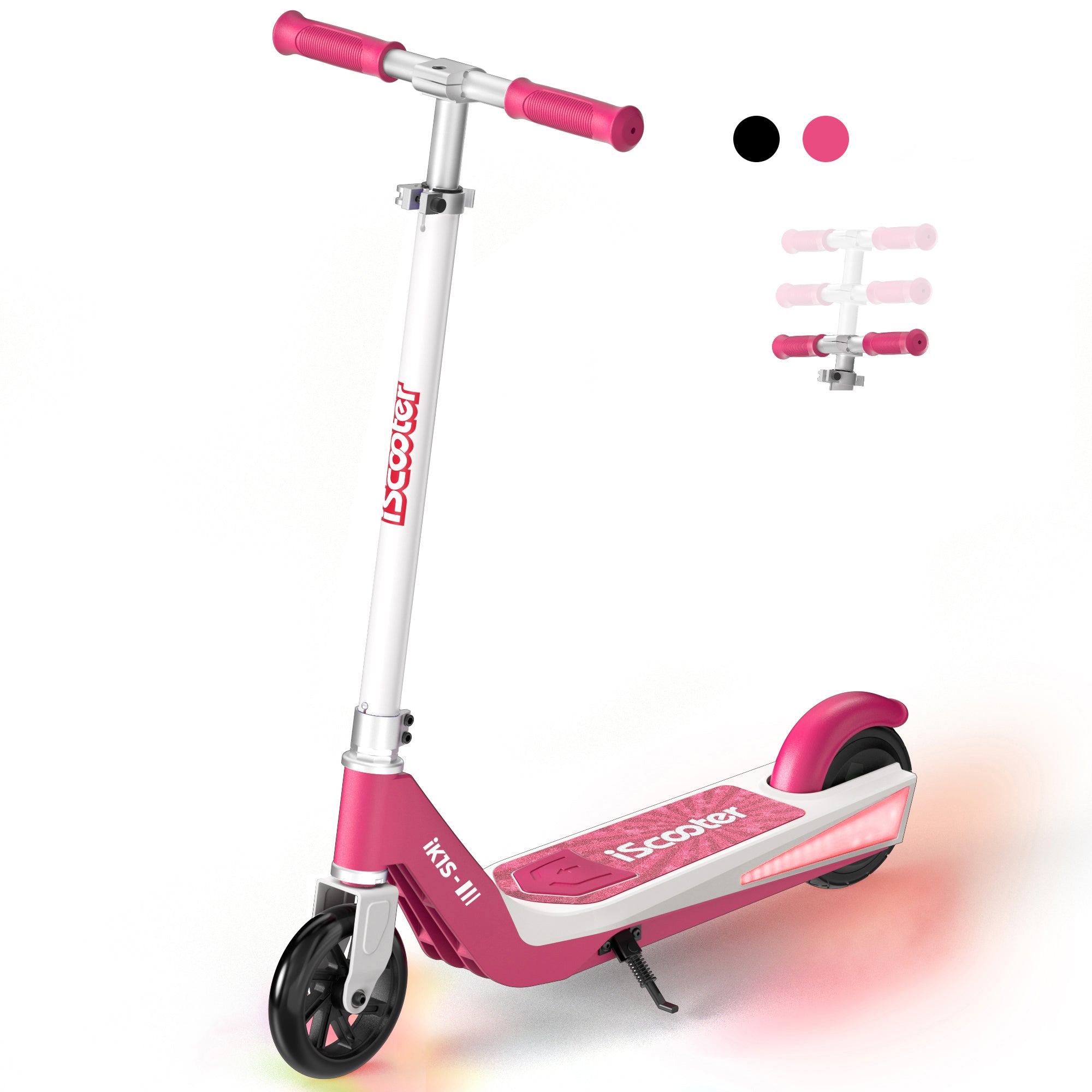 iK1 Electric Scooter for Kids Aged 6-10, Magnetic Safe Charging