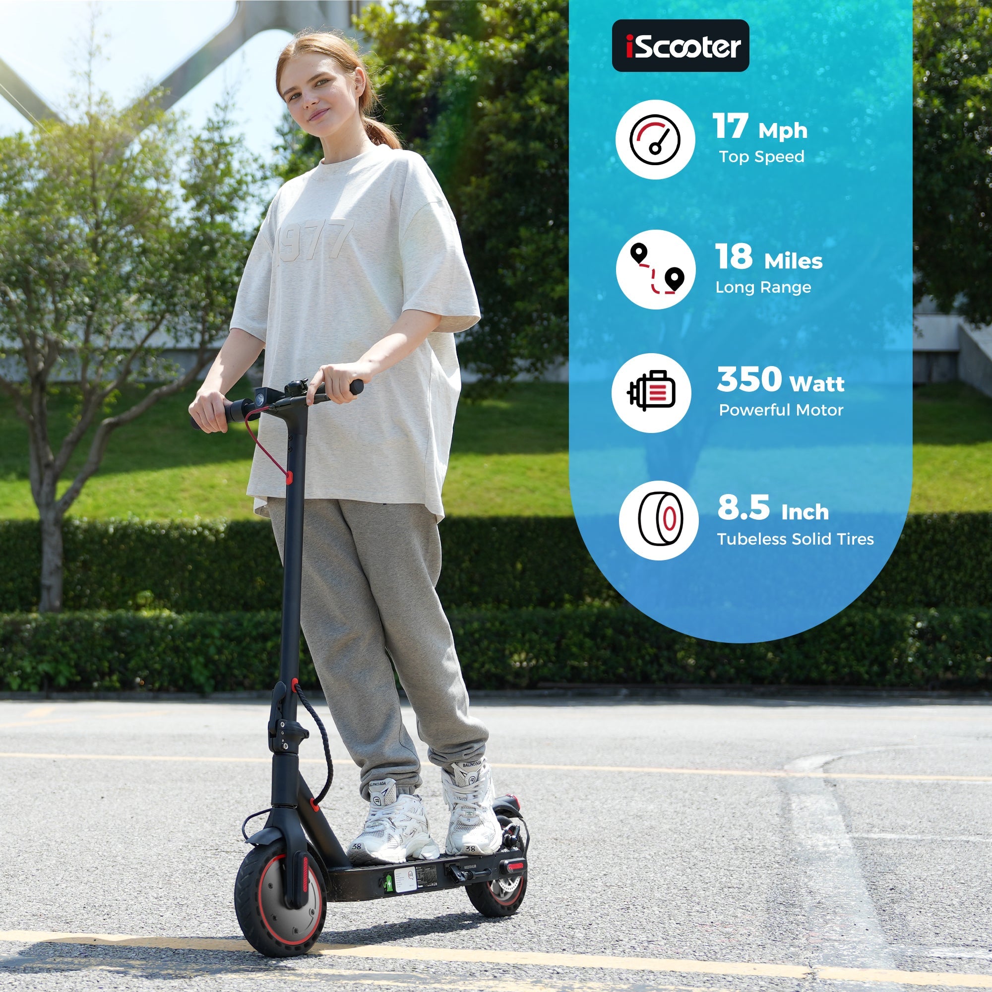 i9 Foldable Commuting Electric Scooter