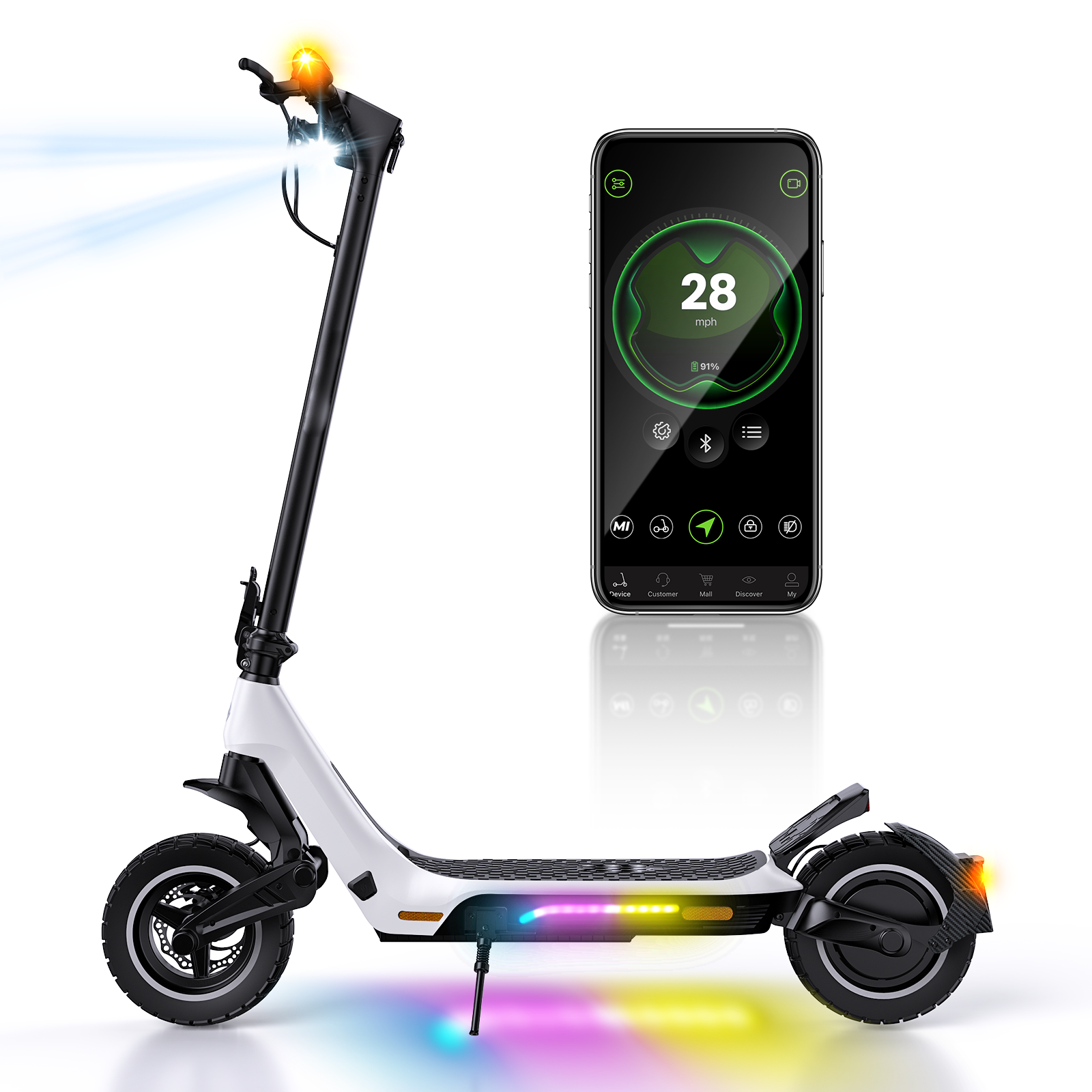 Z1Pro Electric Scooter 1000W Motor for Adults