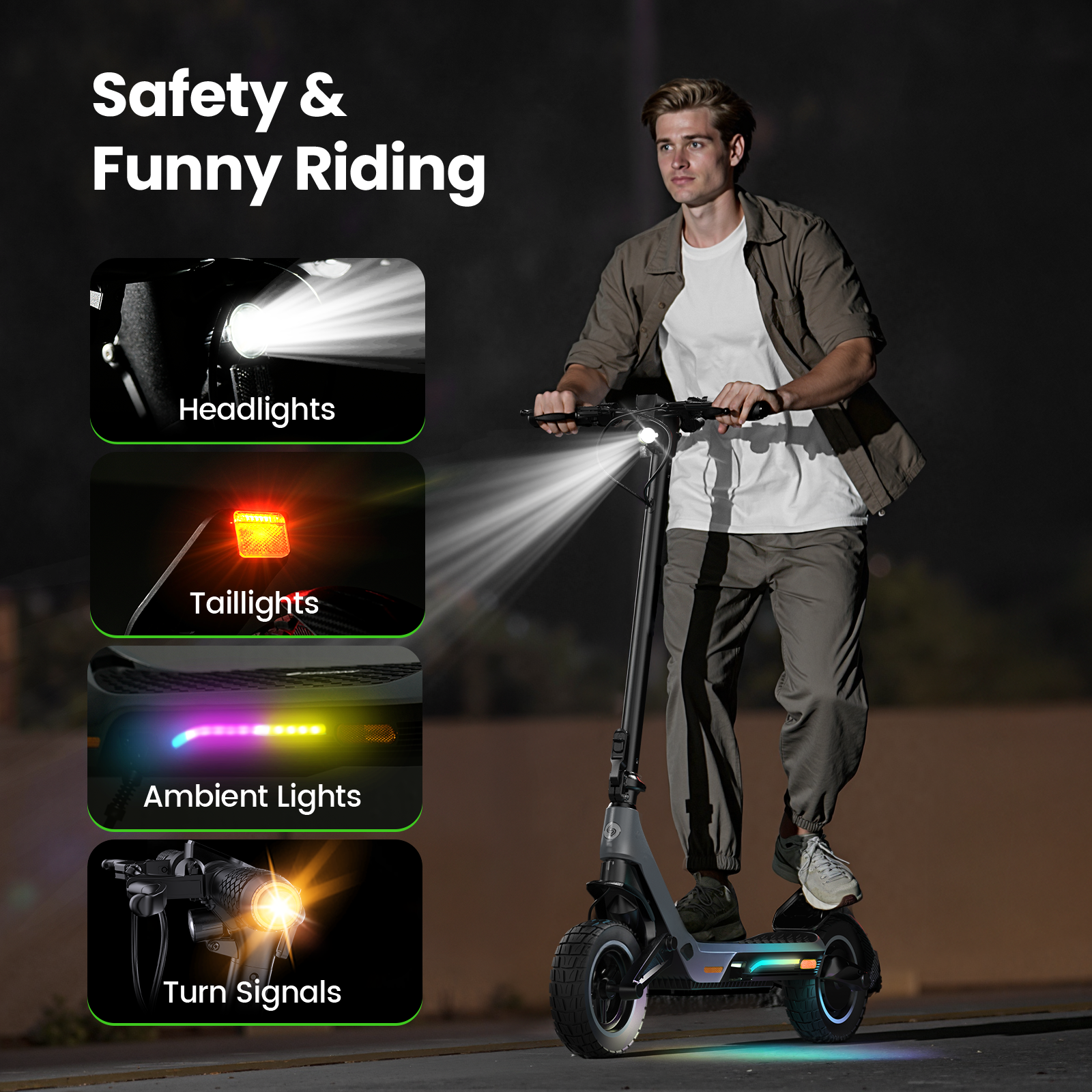 Z1Pro Electric Scooter 1000W Motor for Adults
