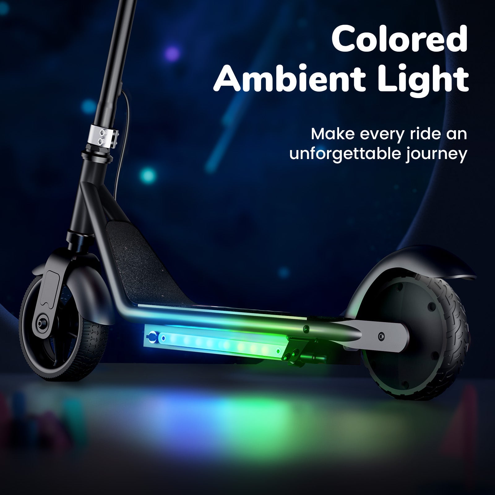 iK3 Electric Scooter, 150W Motor, LED Display for Kids Ages 6-14