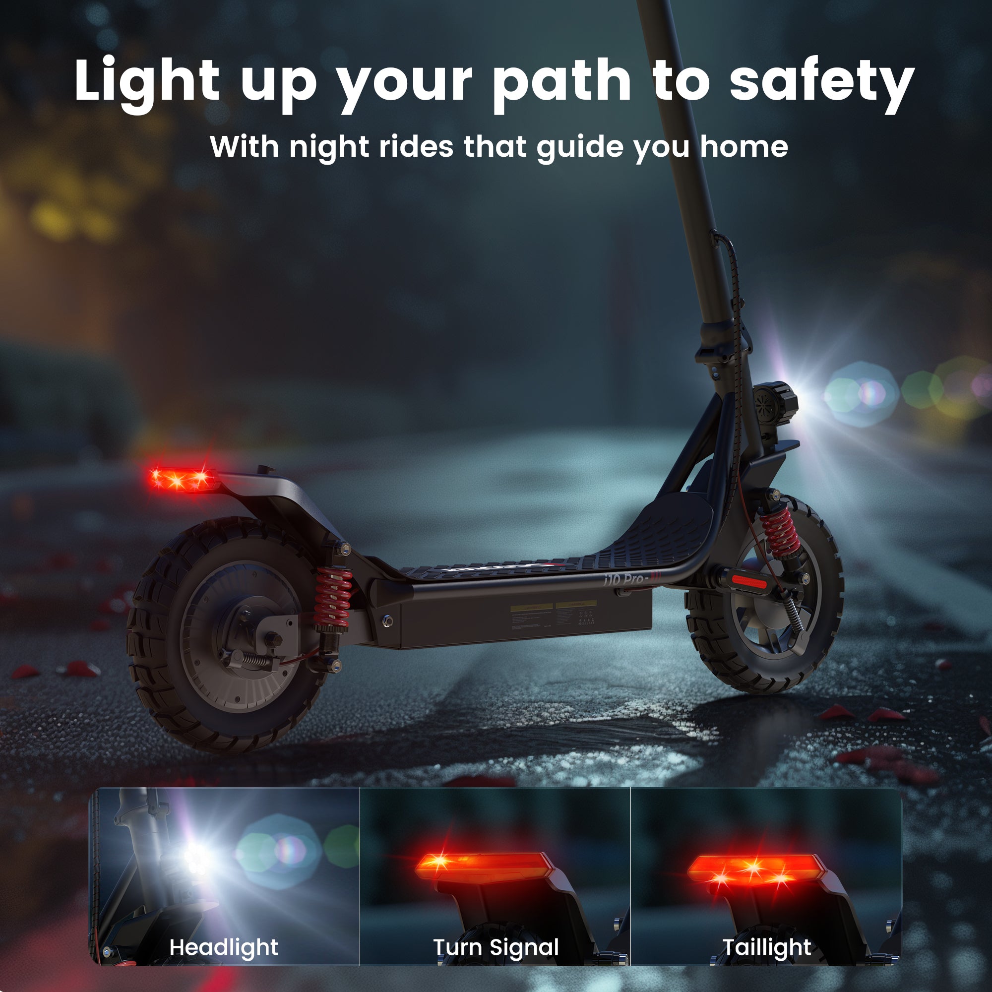 i10 Pro 800W Commuter Electric Scooter