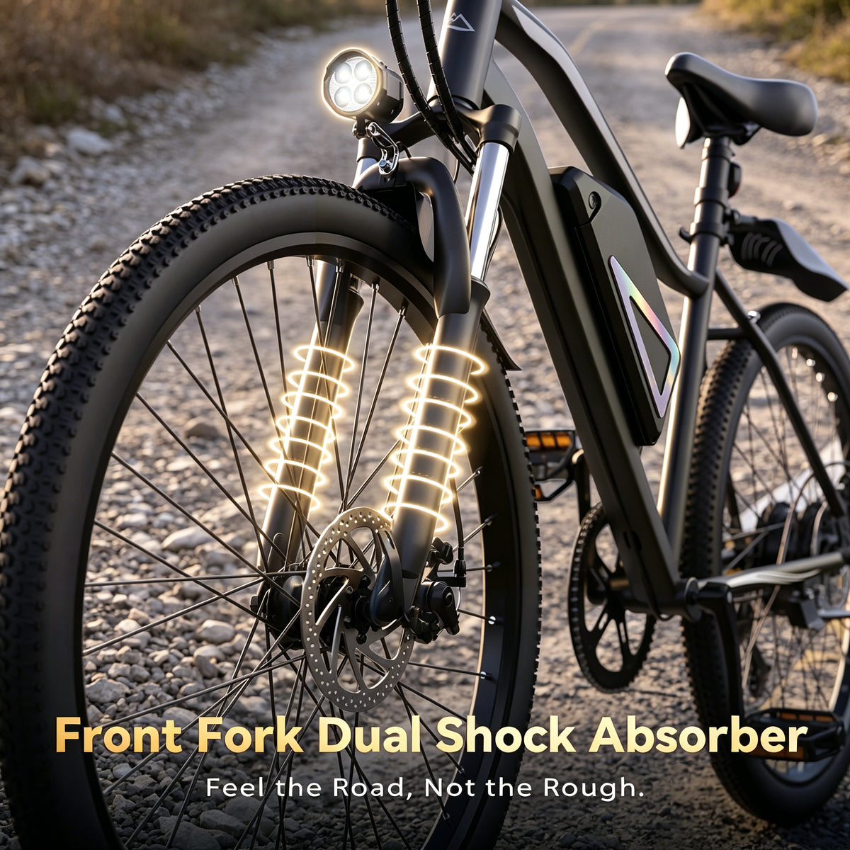 500W Electric Mountain Bike,20MPH E-Bike with 40 Mile+ Range,Adult Electric Bike with Non-removable Battery for Trail Exercise,Black
