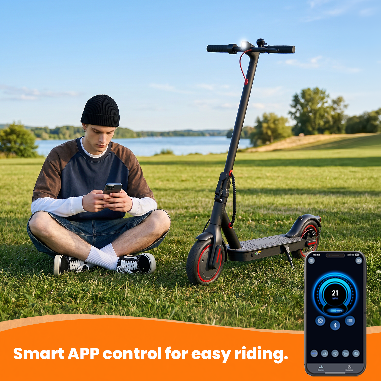 X3LR Electric Scooter 500W Motor