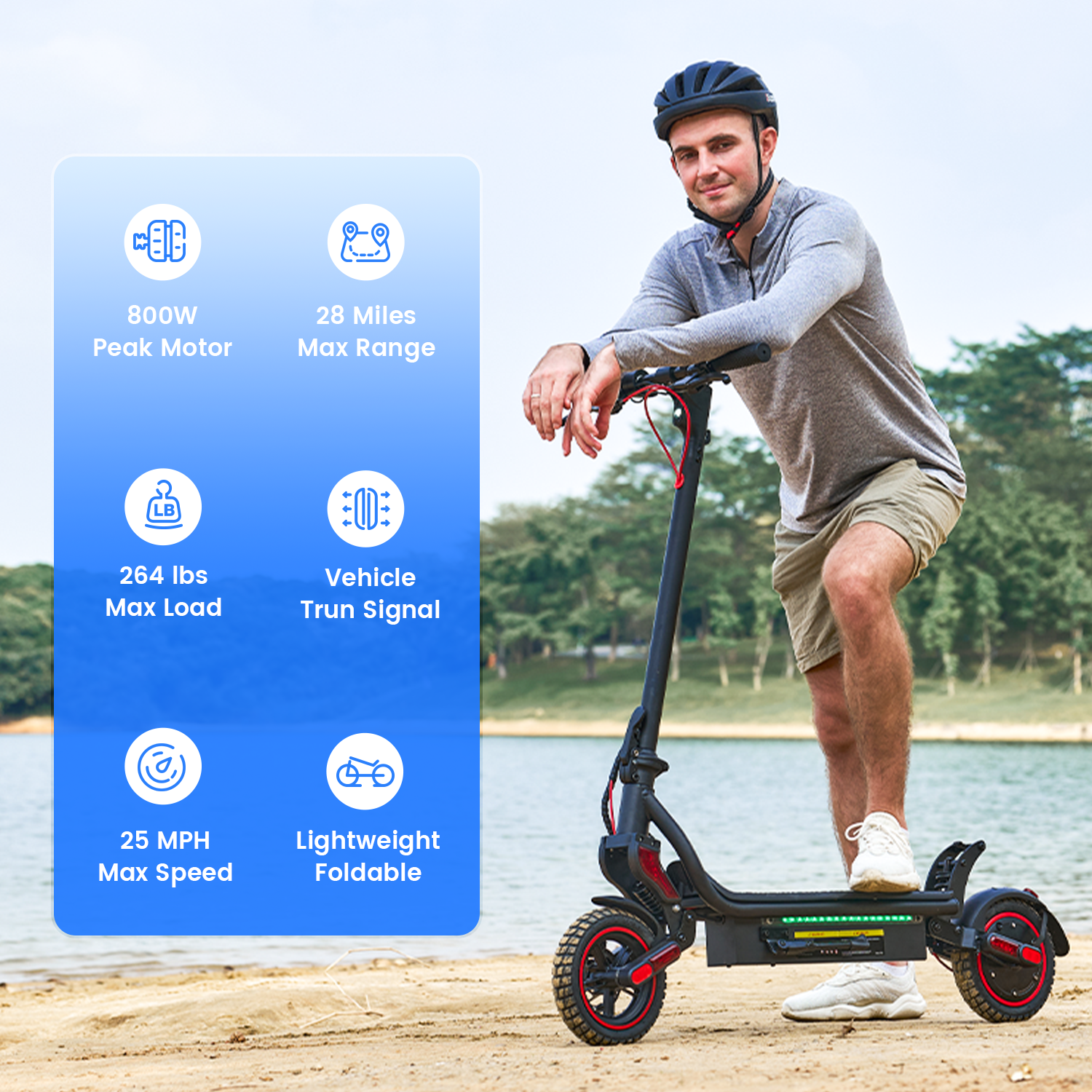 X8Pro Off-Road Tires Electric Scooter