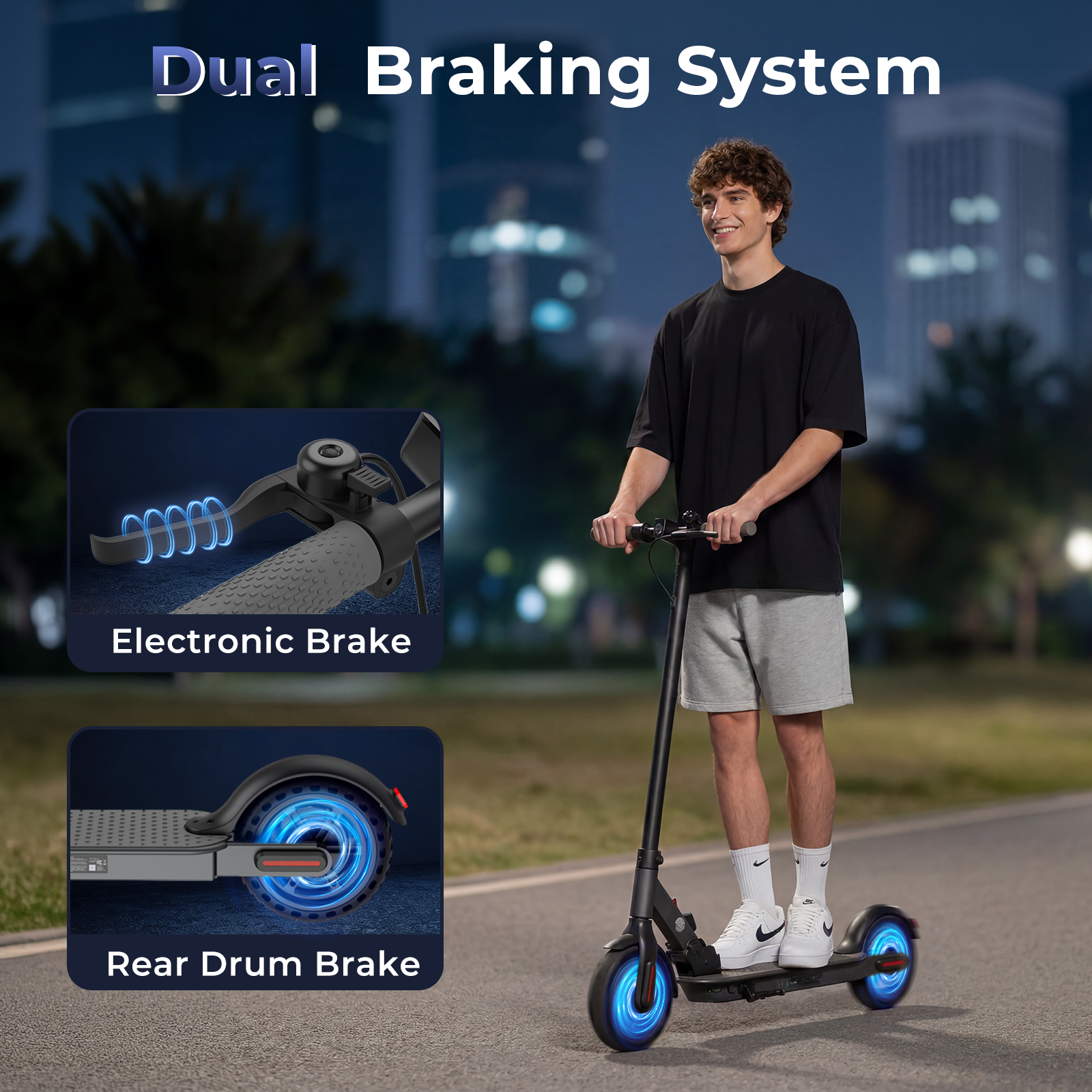 X3C Electric Scooter 500W Motor