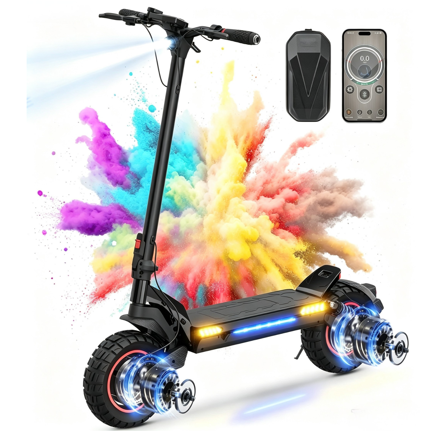 M7Pro Off-Road Scooter for Adults, 2000W Dual Motor