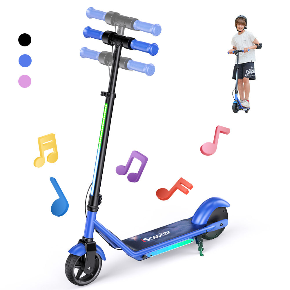 iK3 Electric Scooter, 150W Motor, LED Display for Kids Ages 6-14