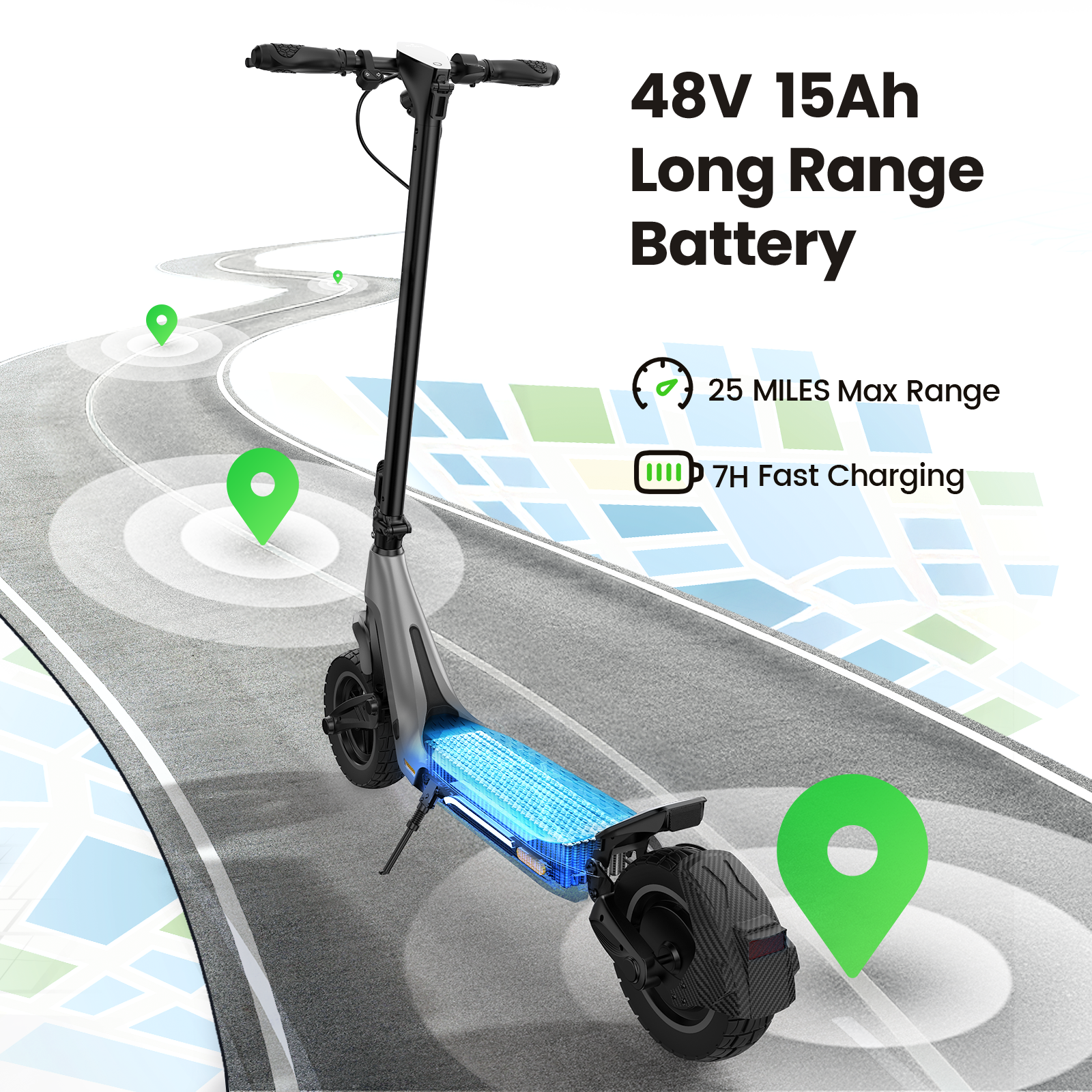 Z1Pro Electric Scooter 1000W Motor for Adults