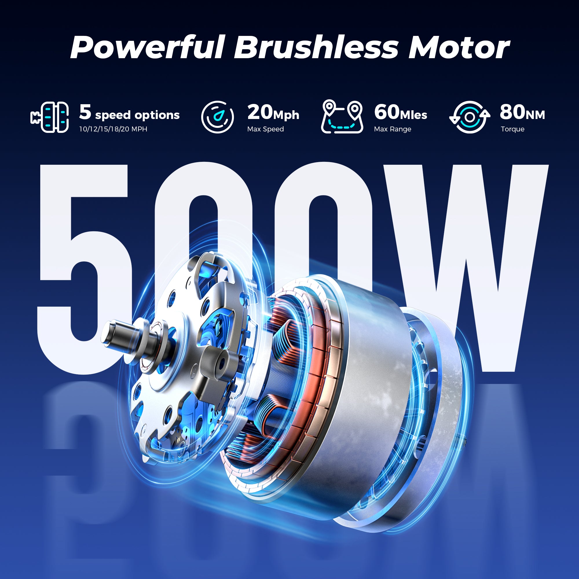 EB3 500W Motor Electric Bike for Adults