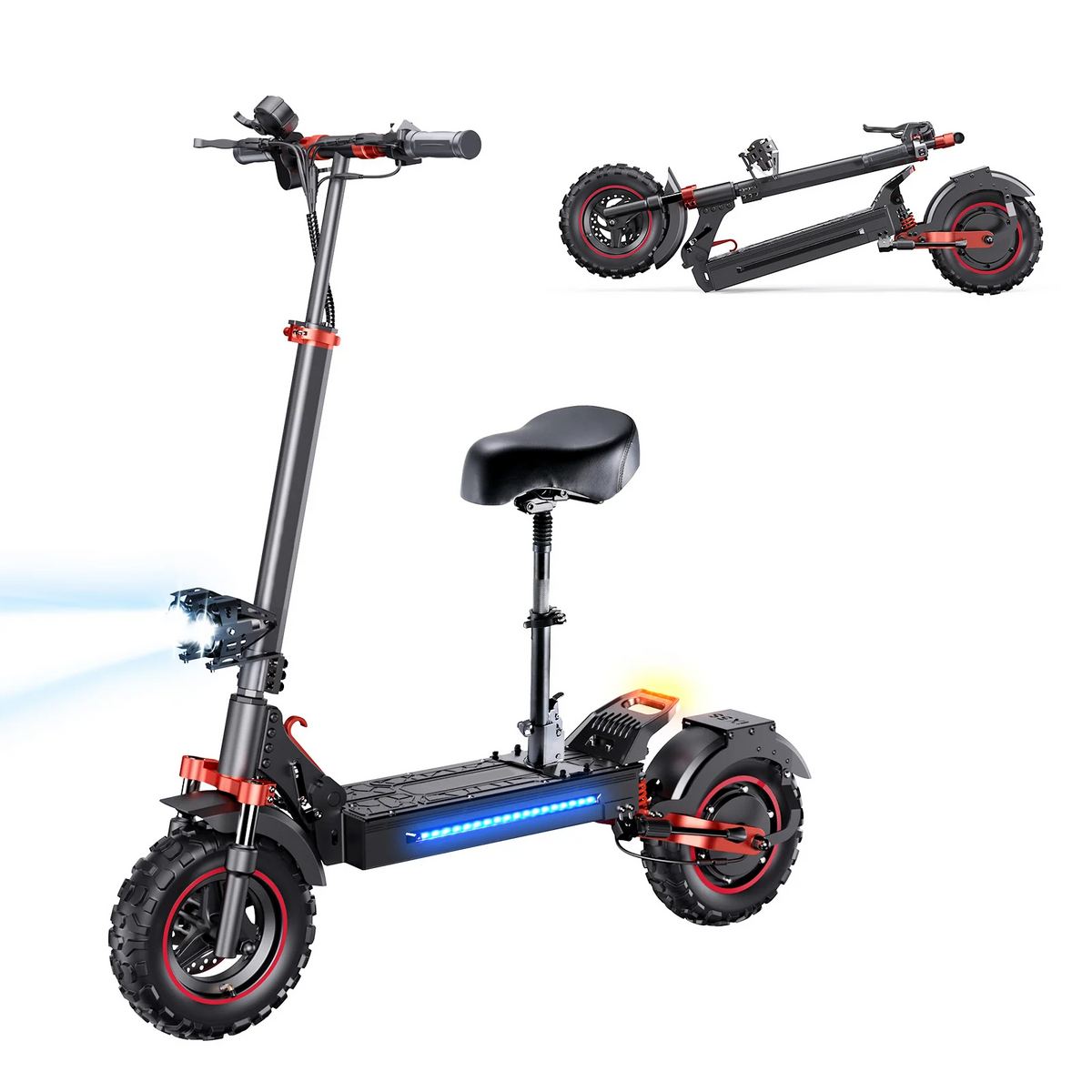 iX5S 1000W Electric Scooter 11" Off-Road Tires