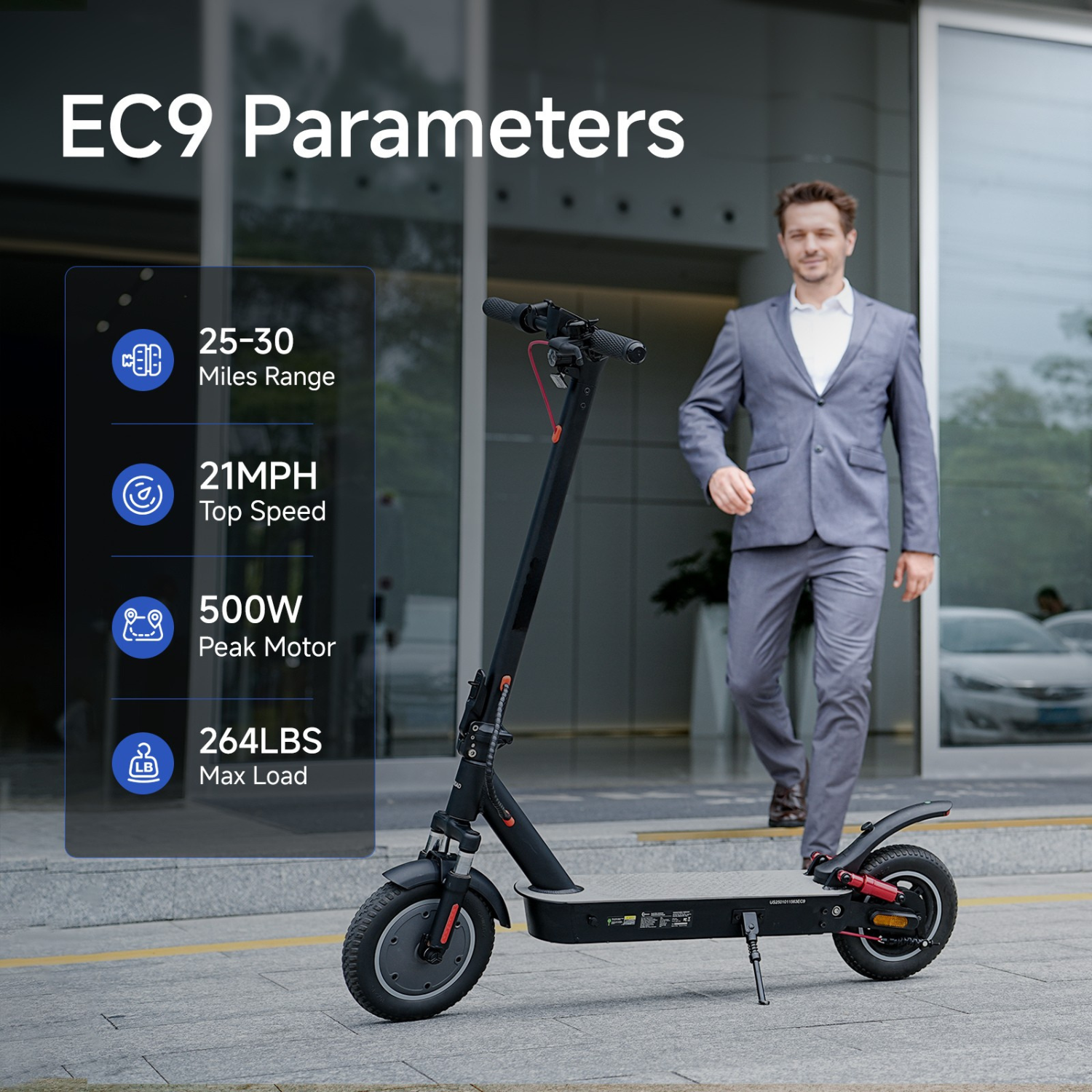 E9 500W Electric Scooter