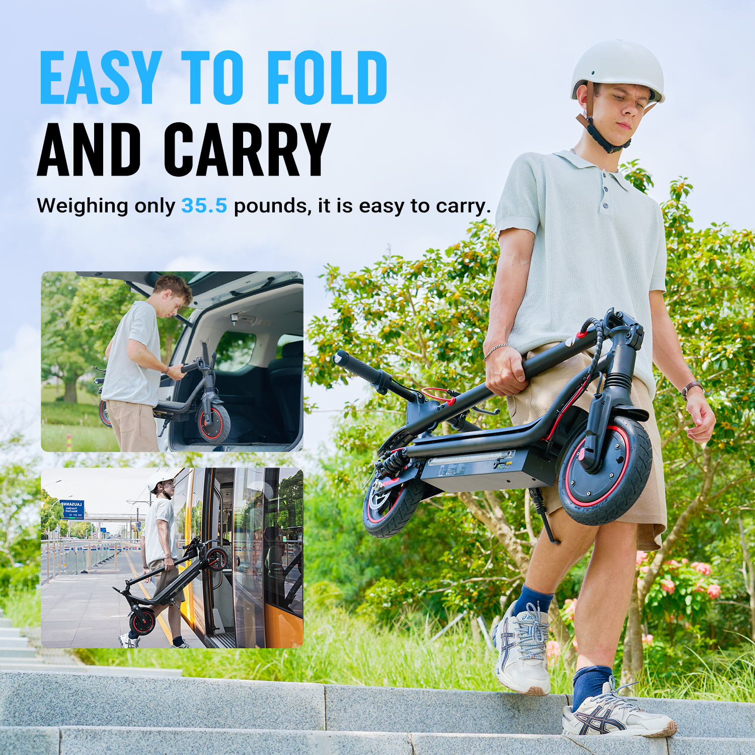 X7 Electric Scooter Commuting 350 Motor for Adults