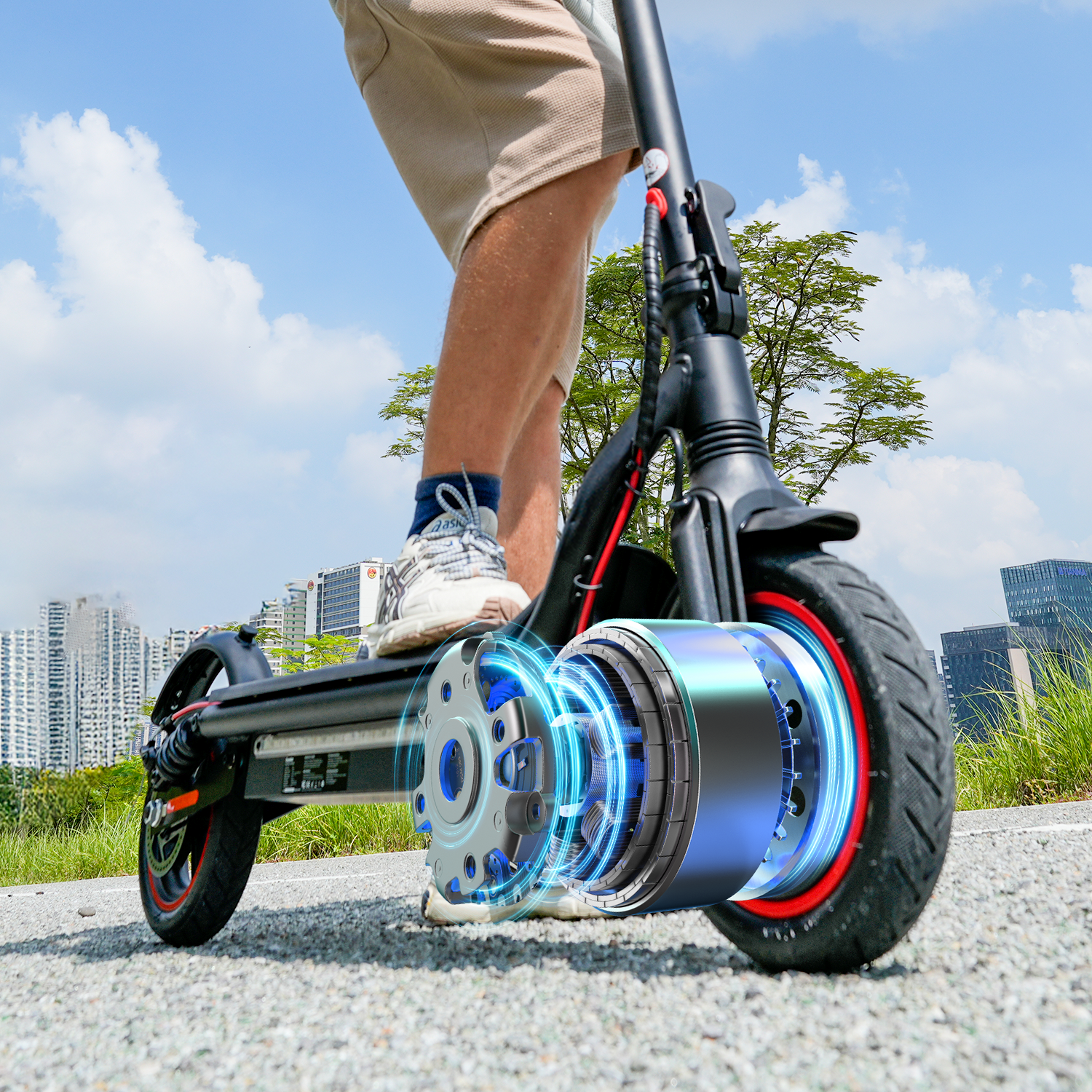 X7 Electric Scooter Commuting 350 Motor for Adults