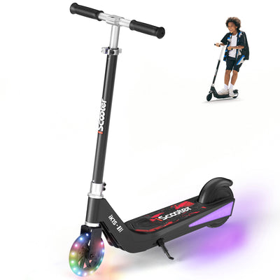 iK1 Electric Scooter for Kids Aged 6-10, Magnetic Safe Charging