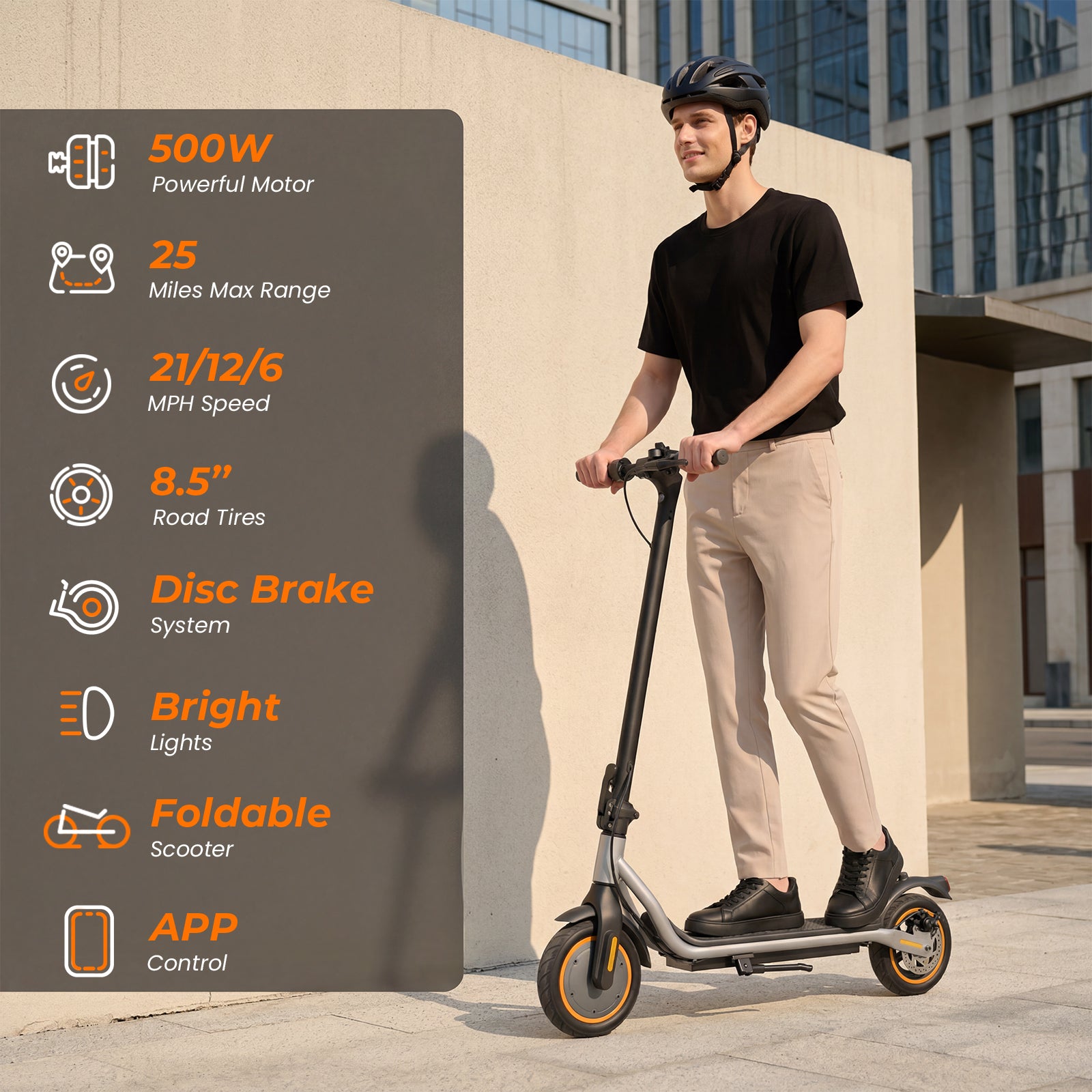 D3LR Folding Electric Scooter