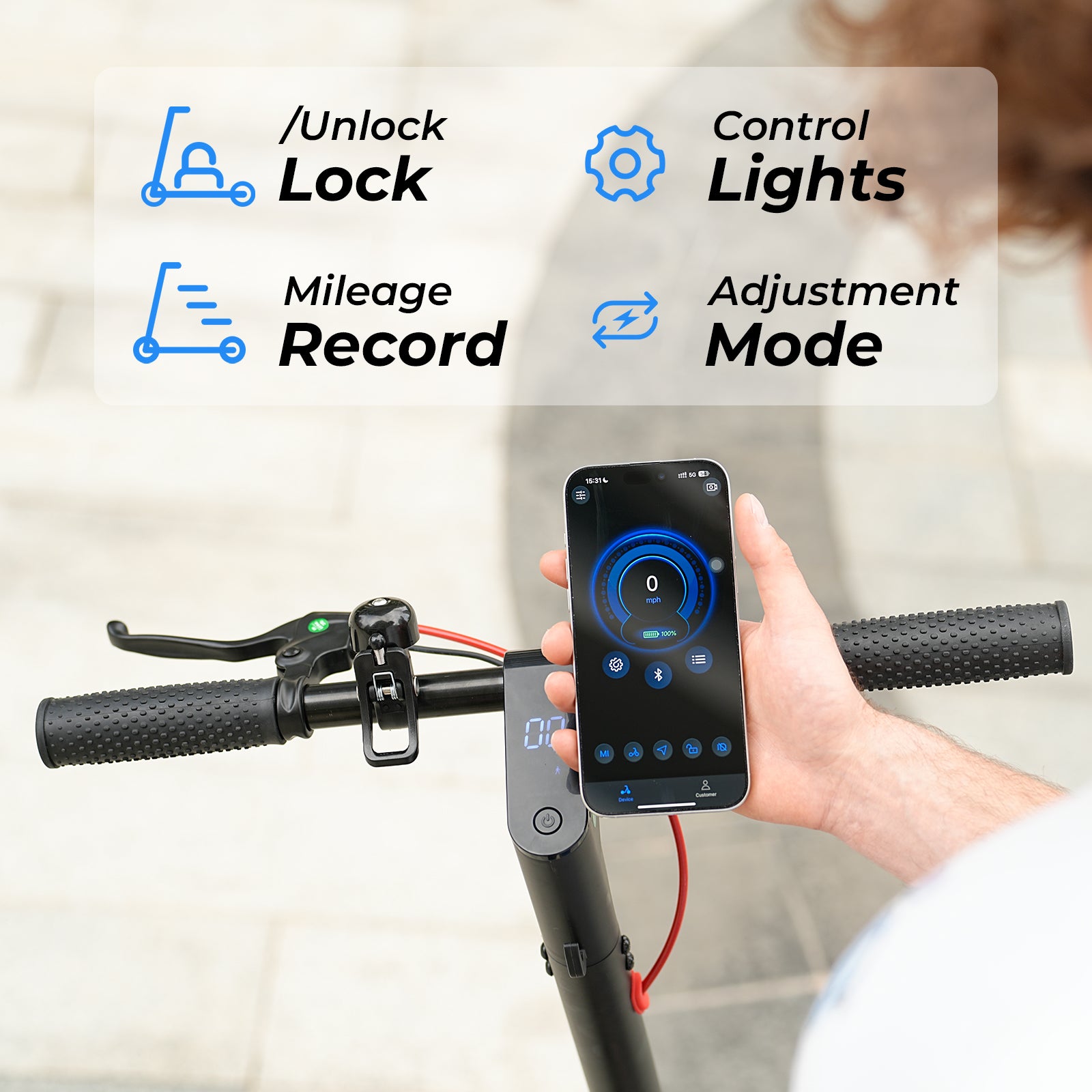 X6 Commuting Electric Scooter 500W Motor for Adults