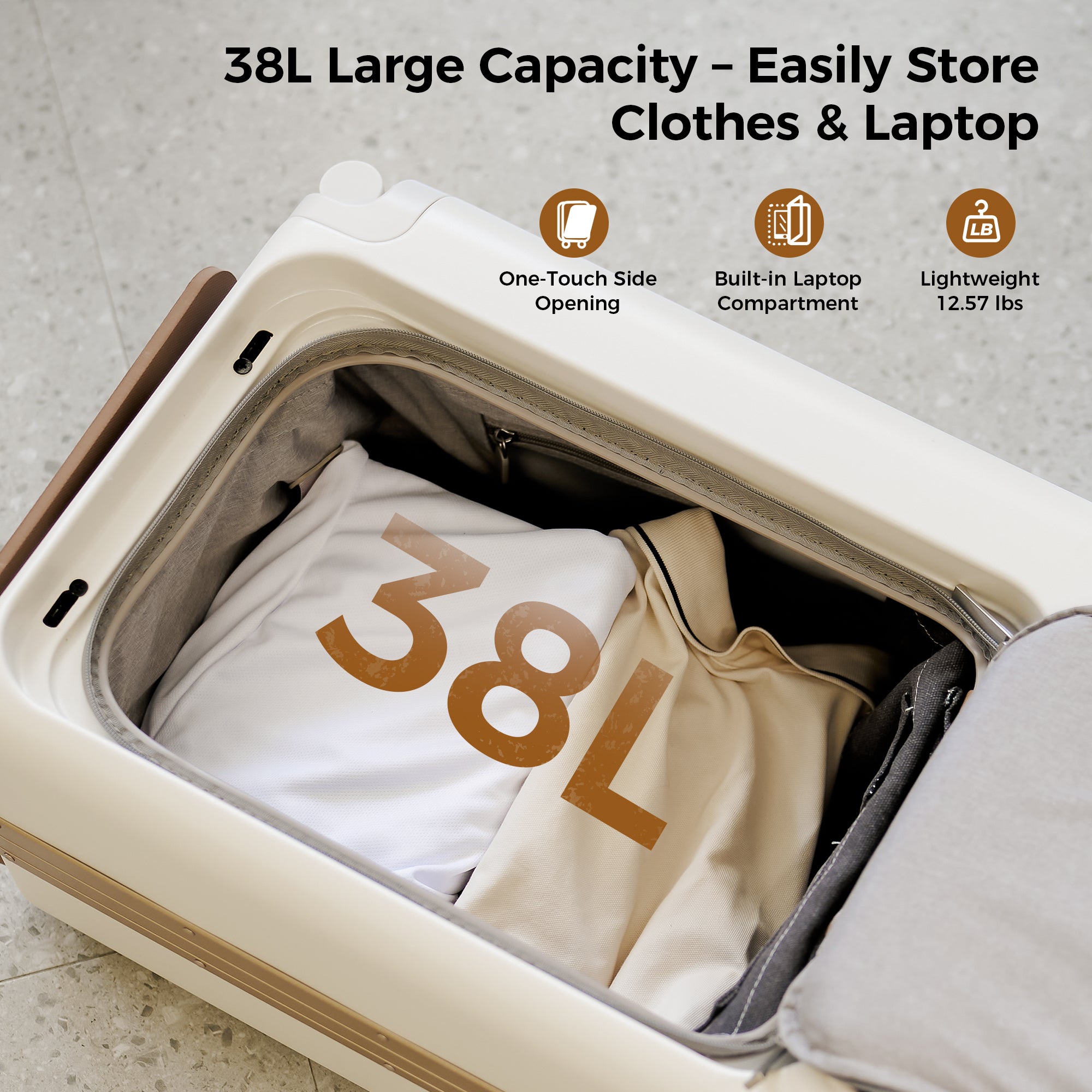 Electric Rideable luggage-20 inch 38L Large capacity