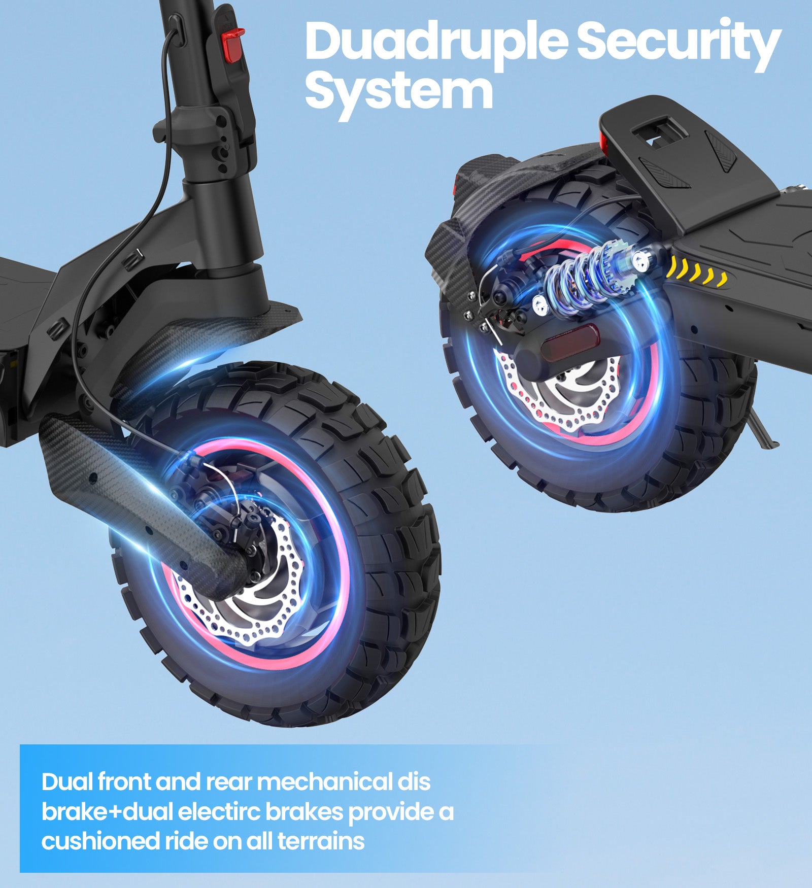 M7Pro Off-Road Scooter for Adults, 2000W Dual Motor