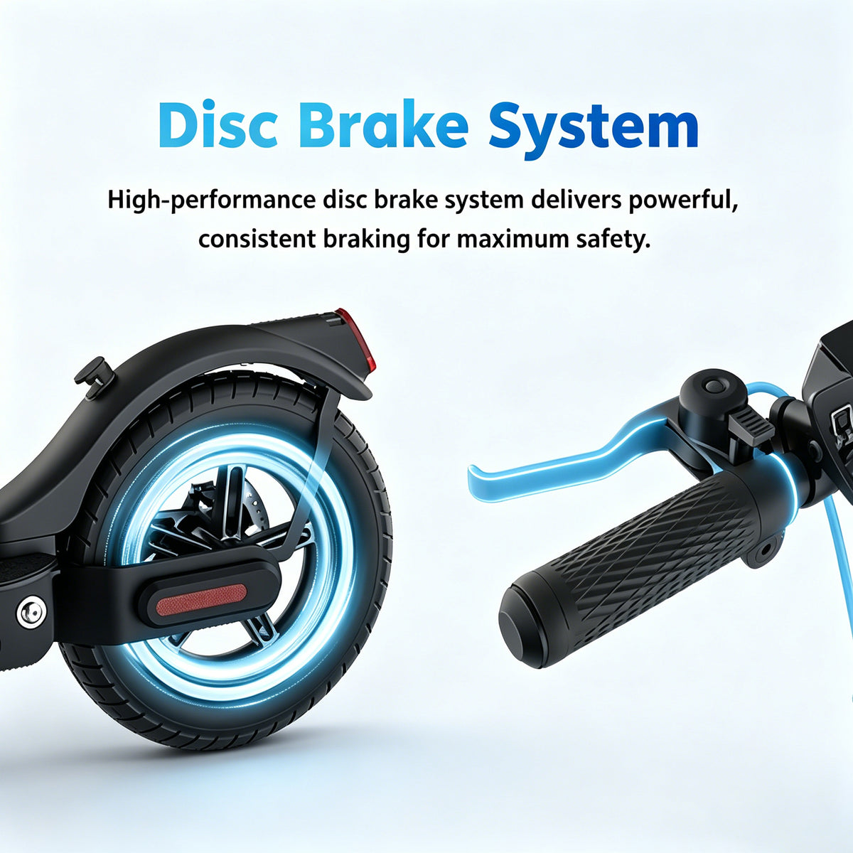 Electric Scooter for Adults, 1000W Motor, 36V 15Ah Battery, 22-28 Miles Range, 10" Pneumatic Tires, Foldable, App Lock, Rear Suspension