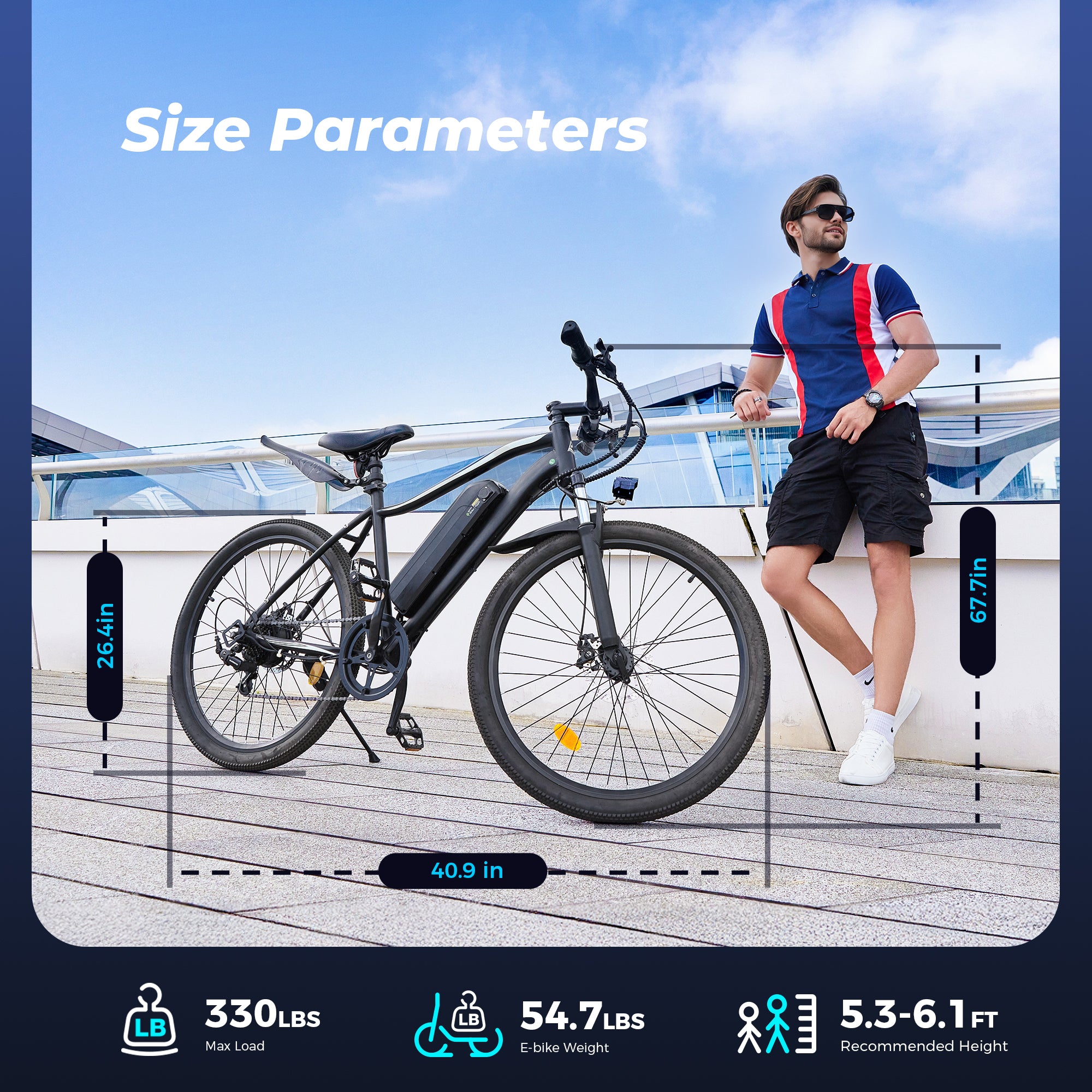 EB3 500W Motor Electric Bike for Adults
