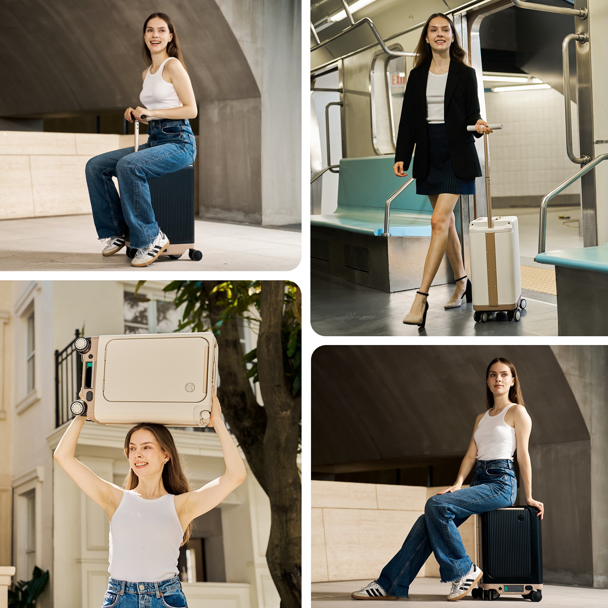 Electric Rideable luggage-20 inch 38L Large capacity