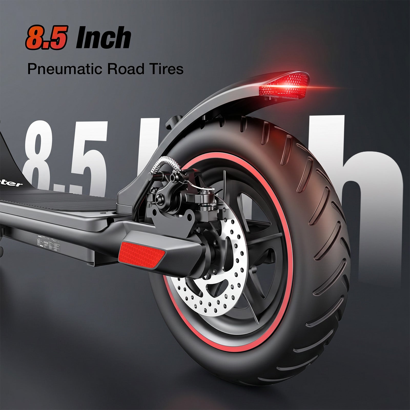 i8M Electric Scooter 15 Miles Long Range, 19 MPH Top Speed