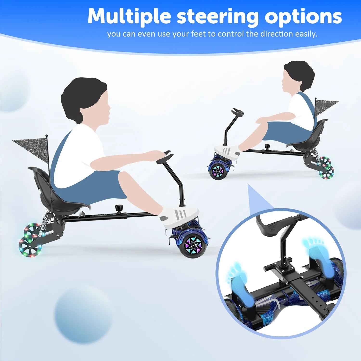K5 Hoverboard Seat Attachment for H2