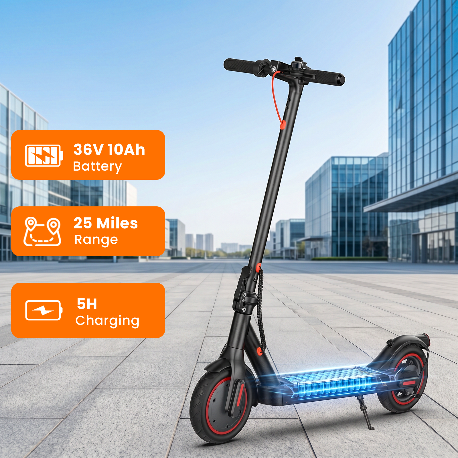 X3LR Electric Scooter 500W Motor