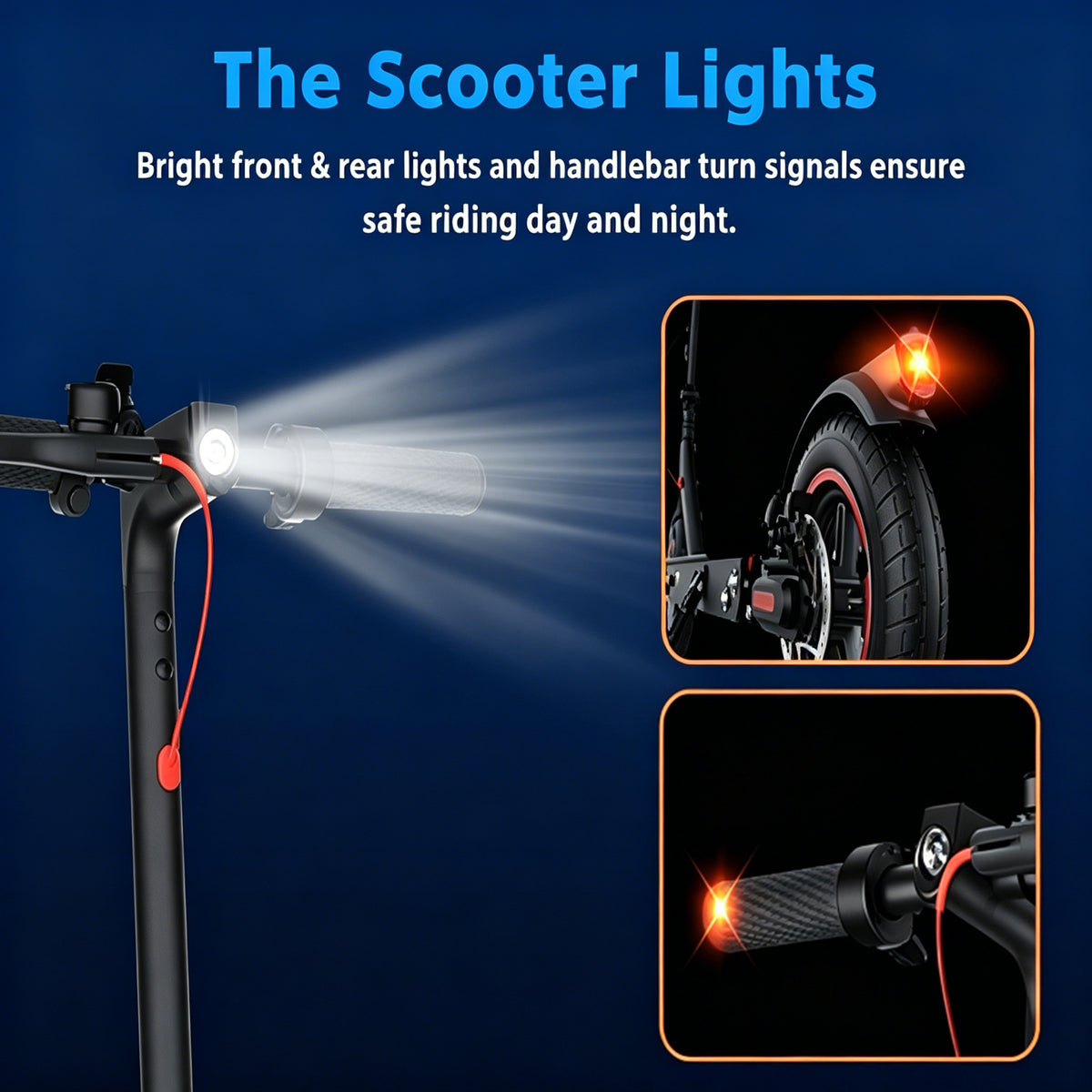 Electric Scooter for Adults, 1000W Motor, 36V 15Ah Battery, 22-28 Miles Range, 10" Pneumatic Tires, Foldable, App Lock, Rear Suspension