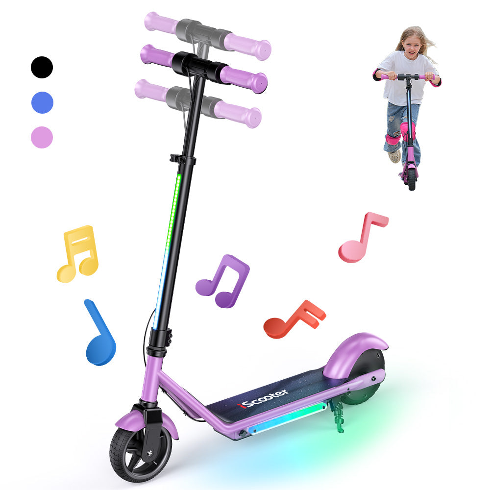 iK3 Electric Scooter, 150W Motor, LED Display for Kids Ages 6-14