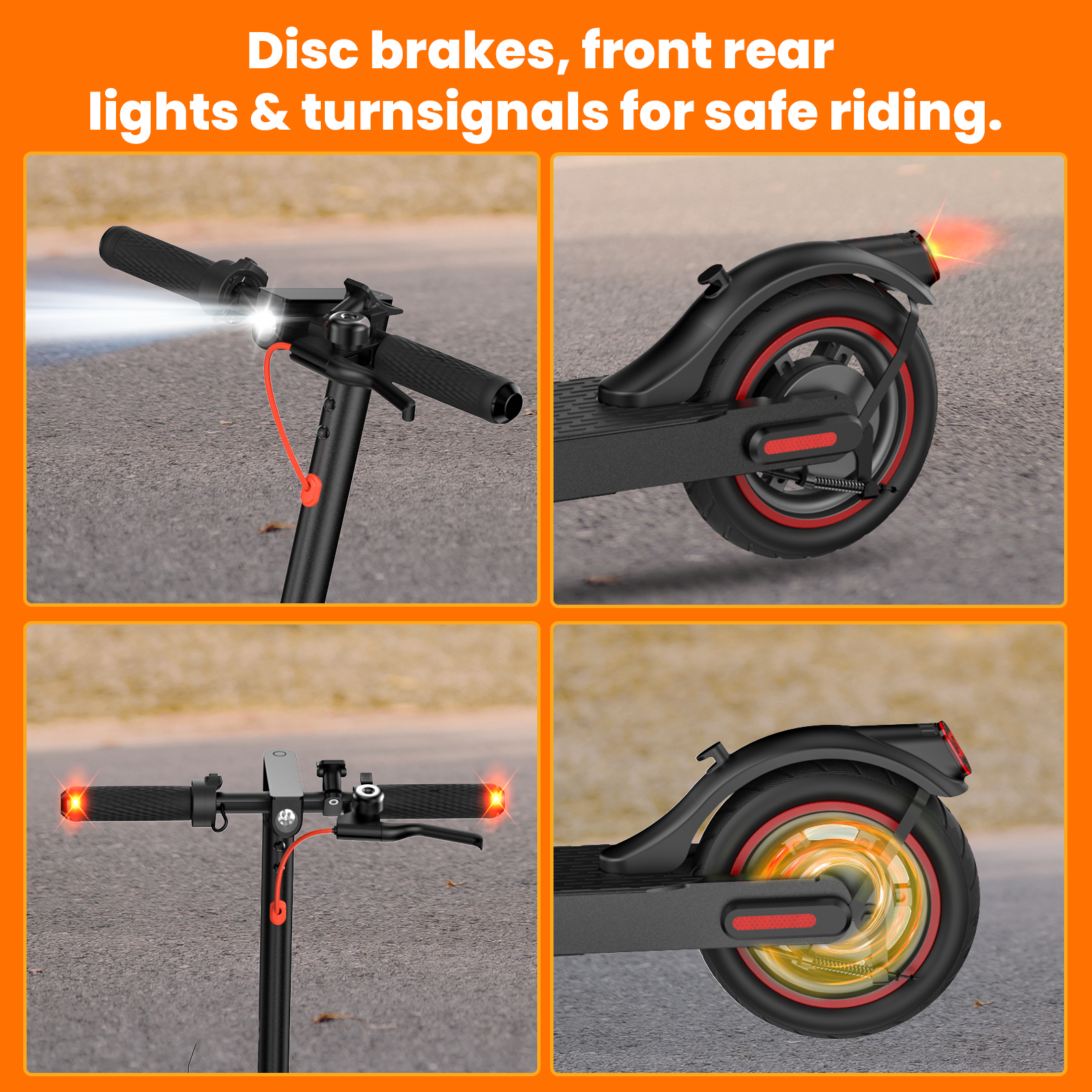 X3LR Electric Scooter 500W Motor