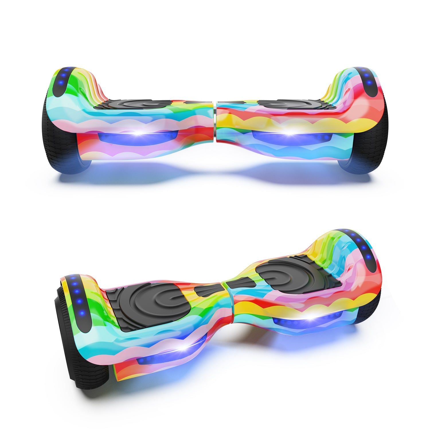 H1 6.5" Bluetooth Hoverboard For Kids 500W Motor＆LED Wheel