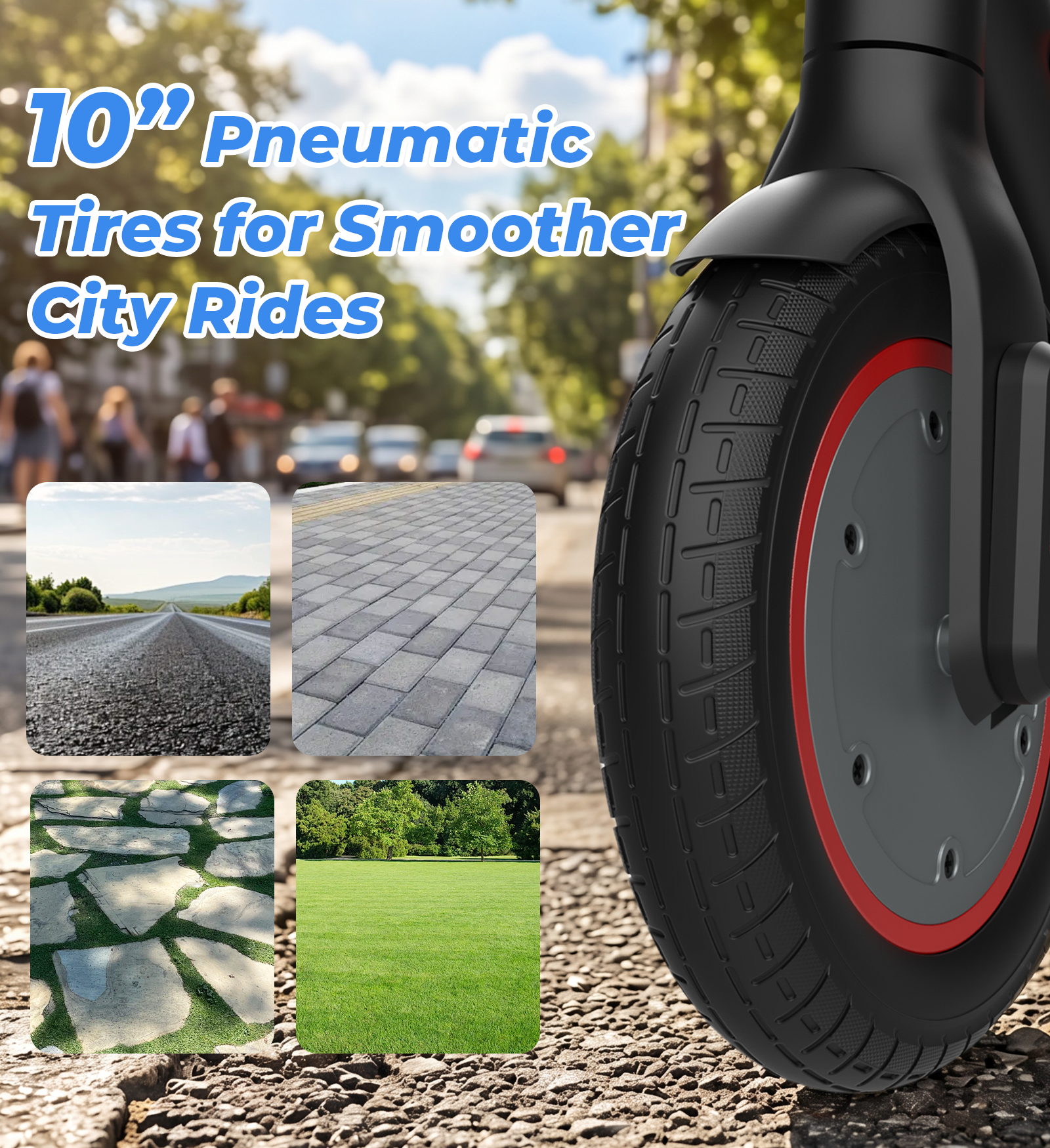 X3Max Electric Scooter for Adults 500W Motor