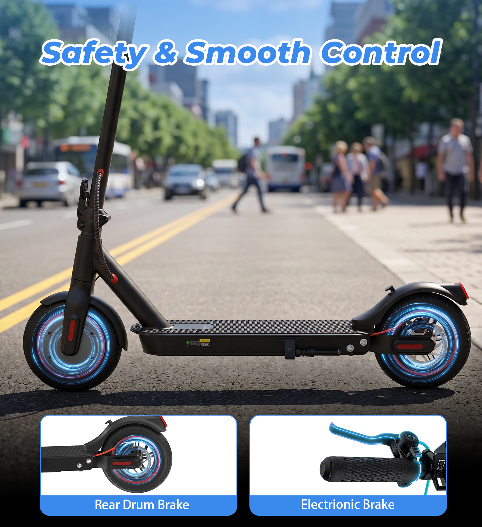 X3Max Electric Scooter for Adults 500W Motor