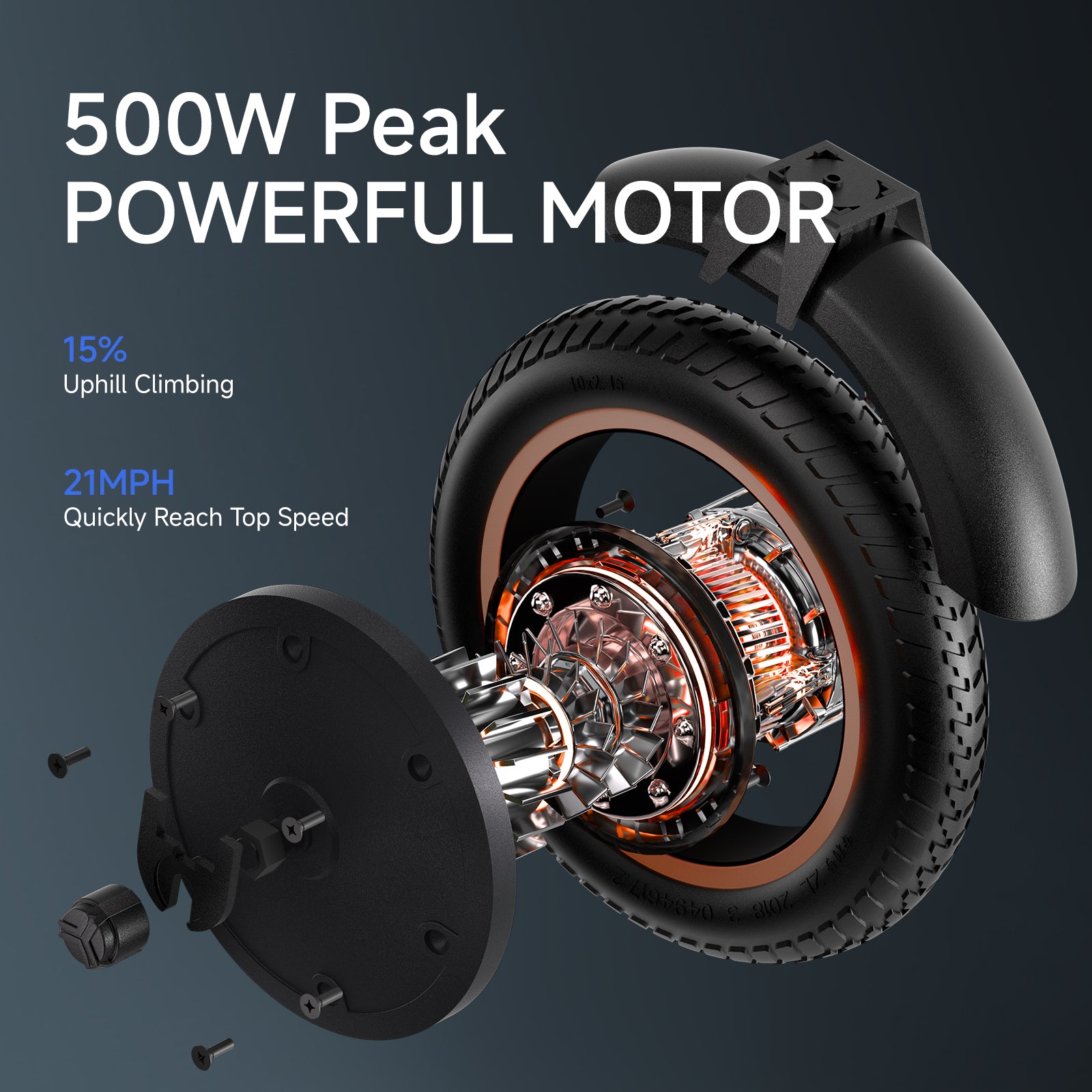 E9 500W Electric Scooter