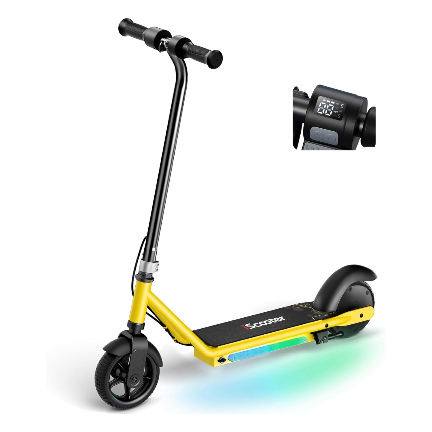 iK3 Electric Scooter, 150W Motor, LED Display for Kids Ages 6-14