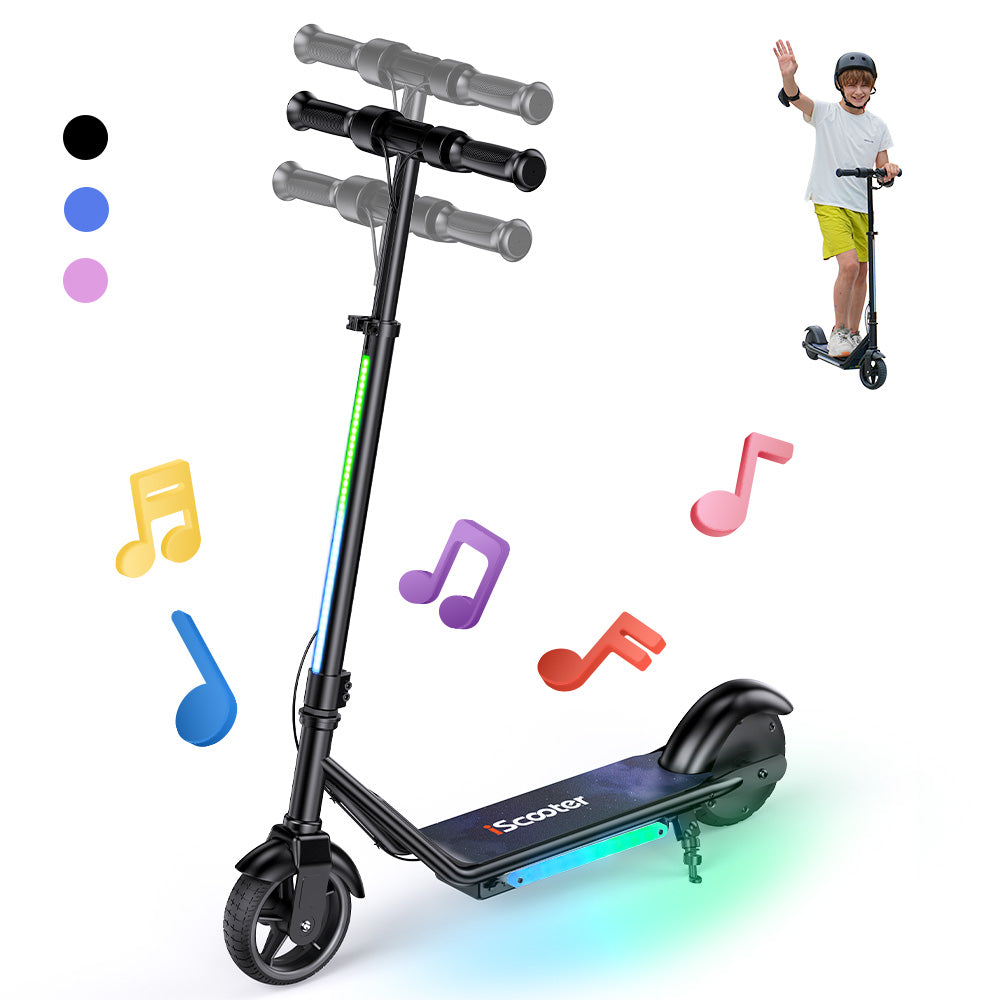 iK3 Electric Scooter, 150W Motor, LED Display for Kids Ages 6-14
