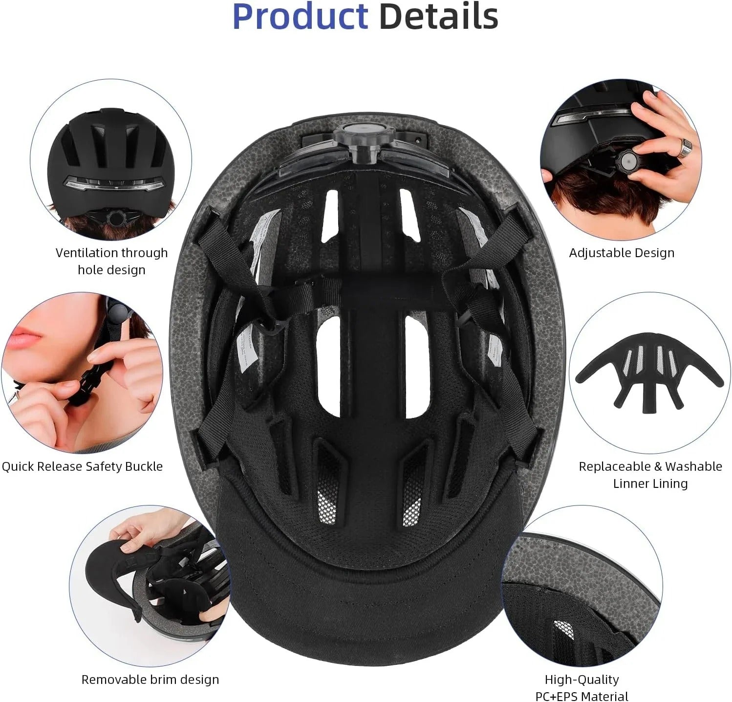 Smart Electric Scooter Helmet