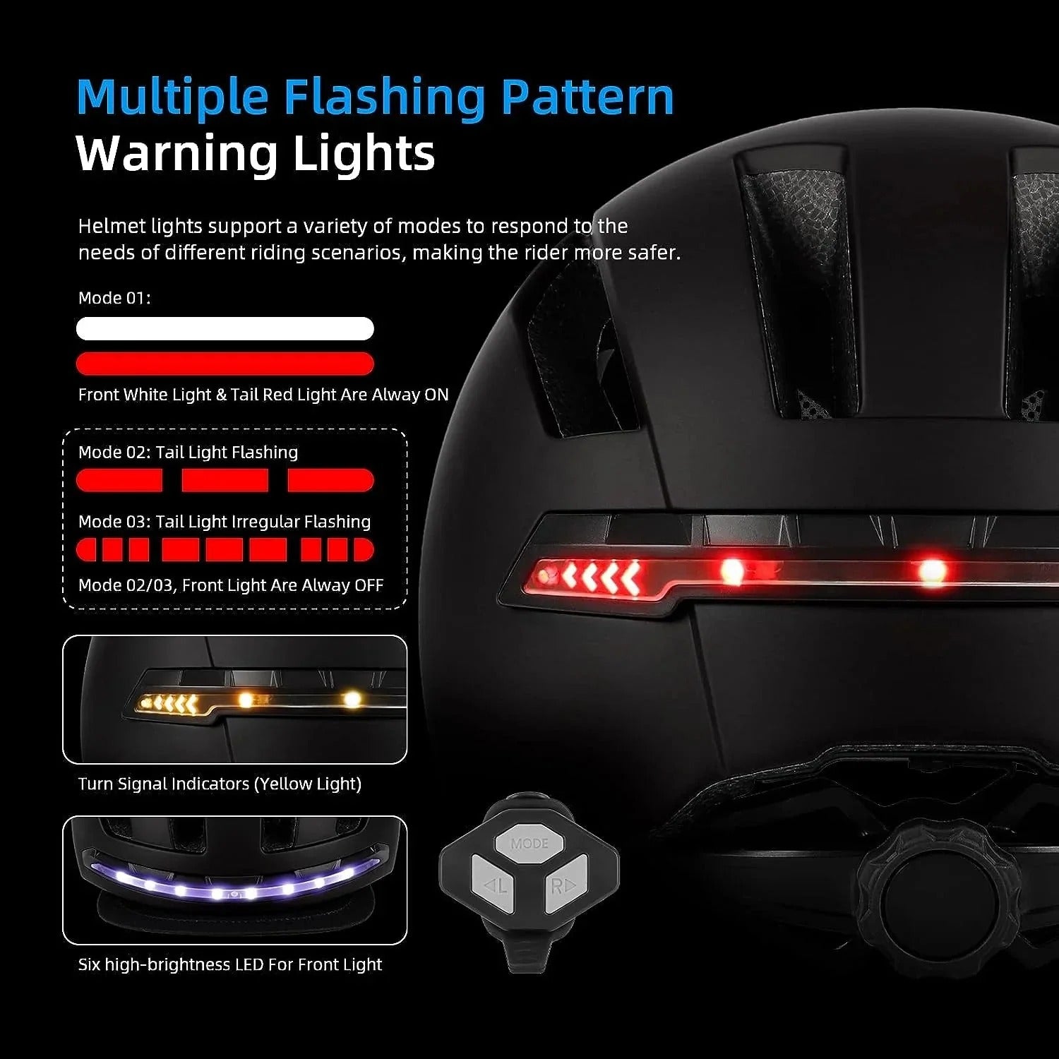 Smart Electric Scooter Helmet